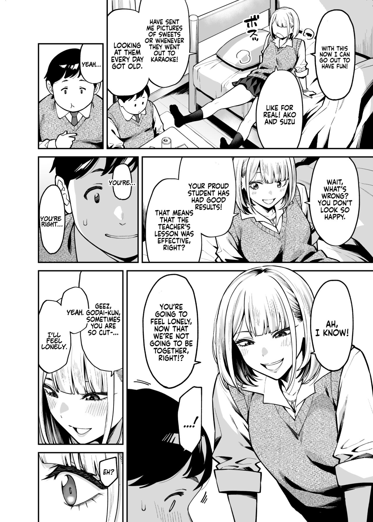 Gyaru Falls in Love with a Chubby [Shouji Nigou] - Chapter 1 — Page 10