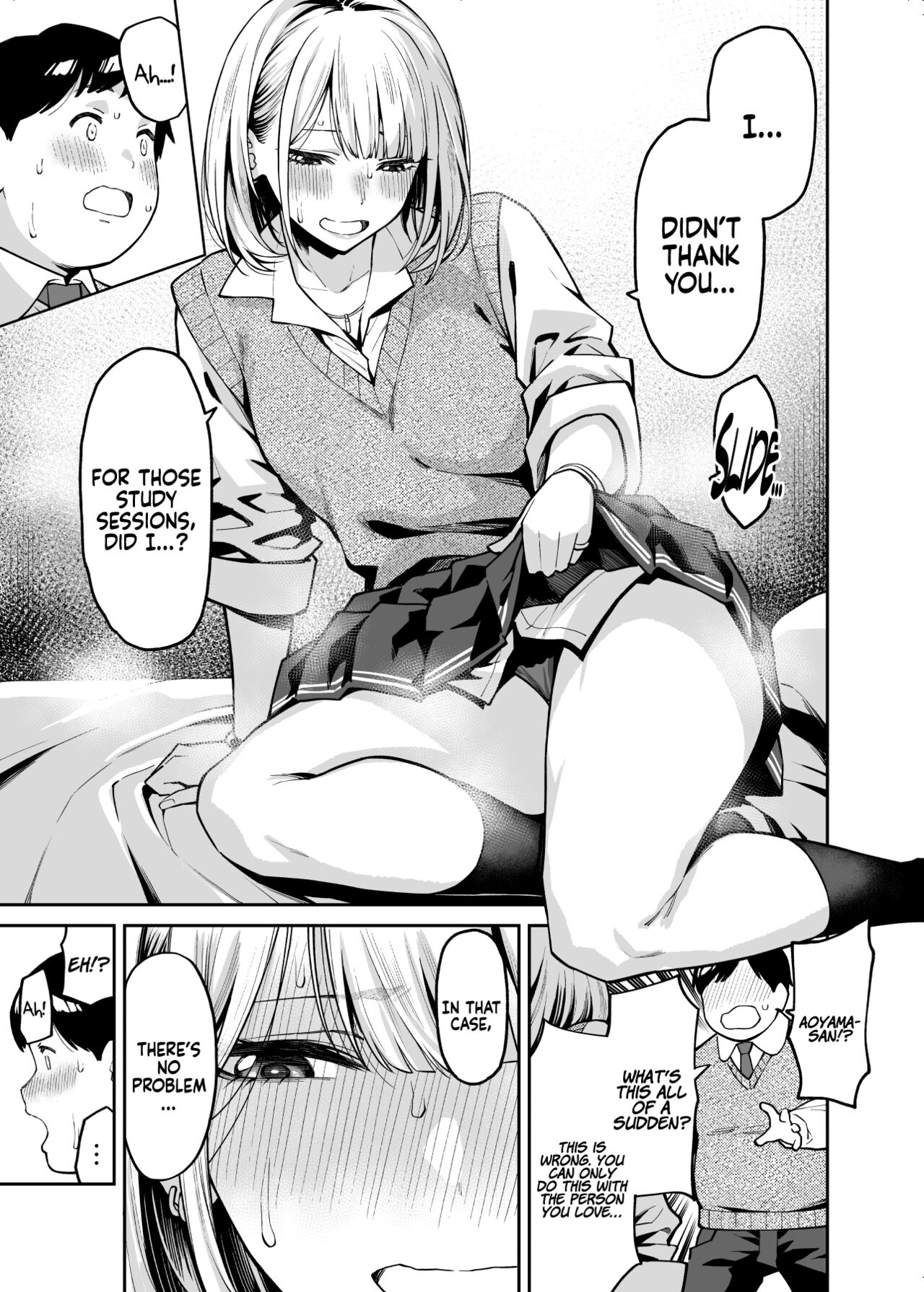 Gyaru Falls in Love with a Chubby [Shouji Nigou] - Chapter 1 — Page 13