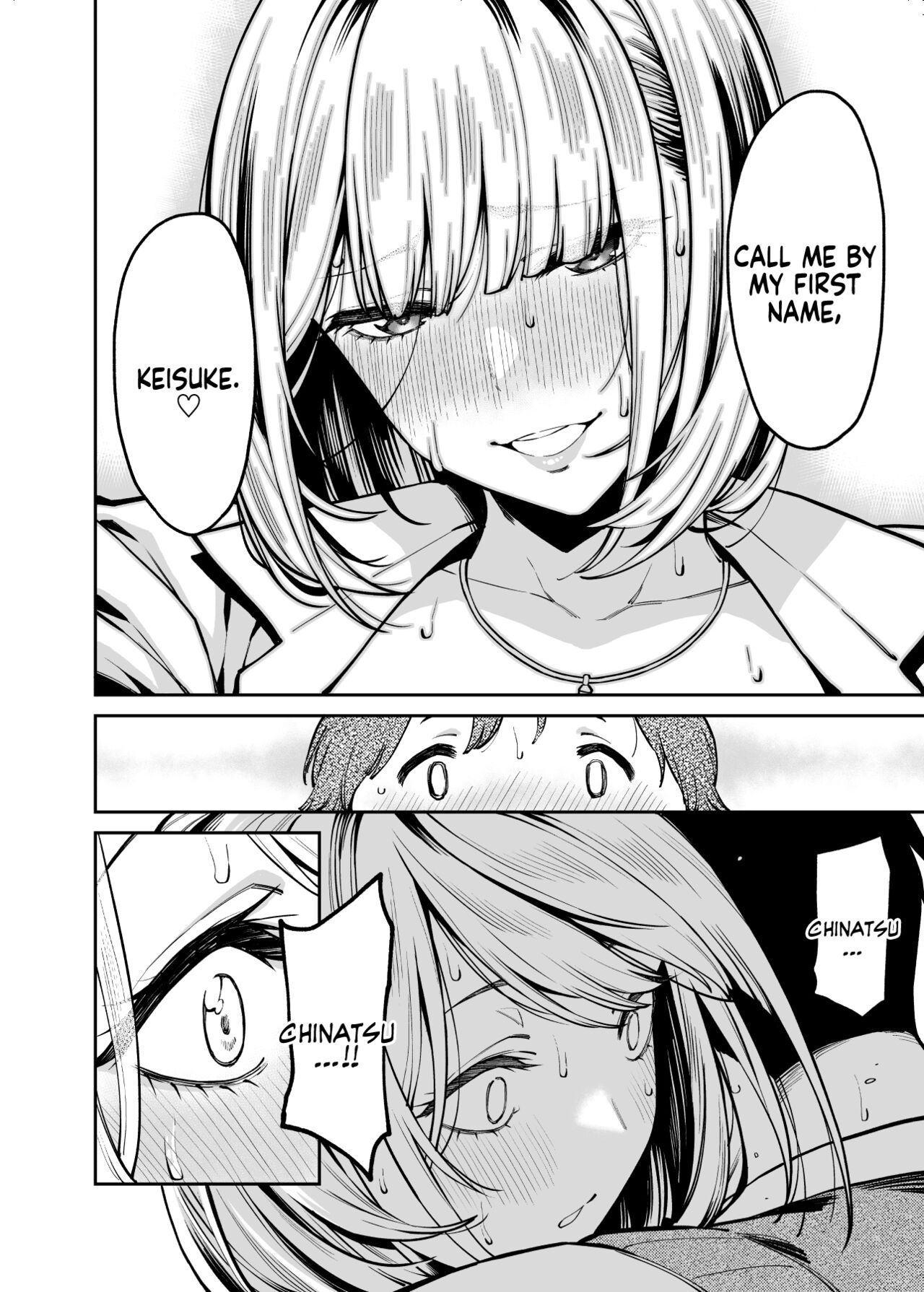 Gyaru Falls in Love with a Chubby [Shouji Nigou] - Chapter 1 — Page 32