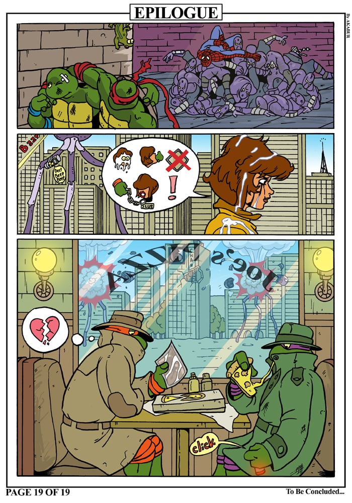 The Slut From Channel Six (Teenage Mutant Ninja Turtles) [Akabur] - Chapter 2 — Page 20