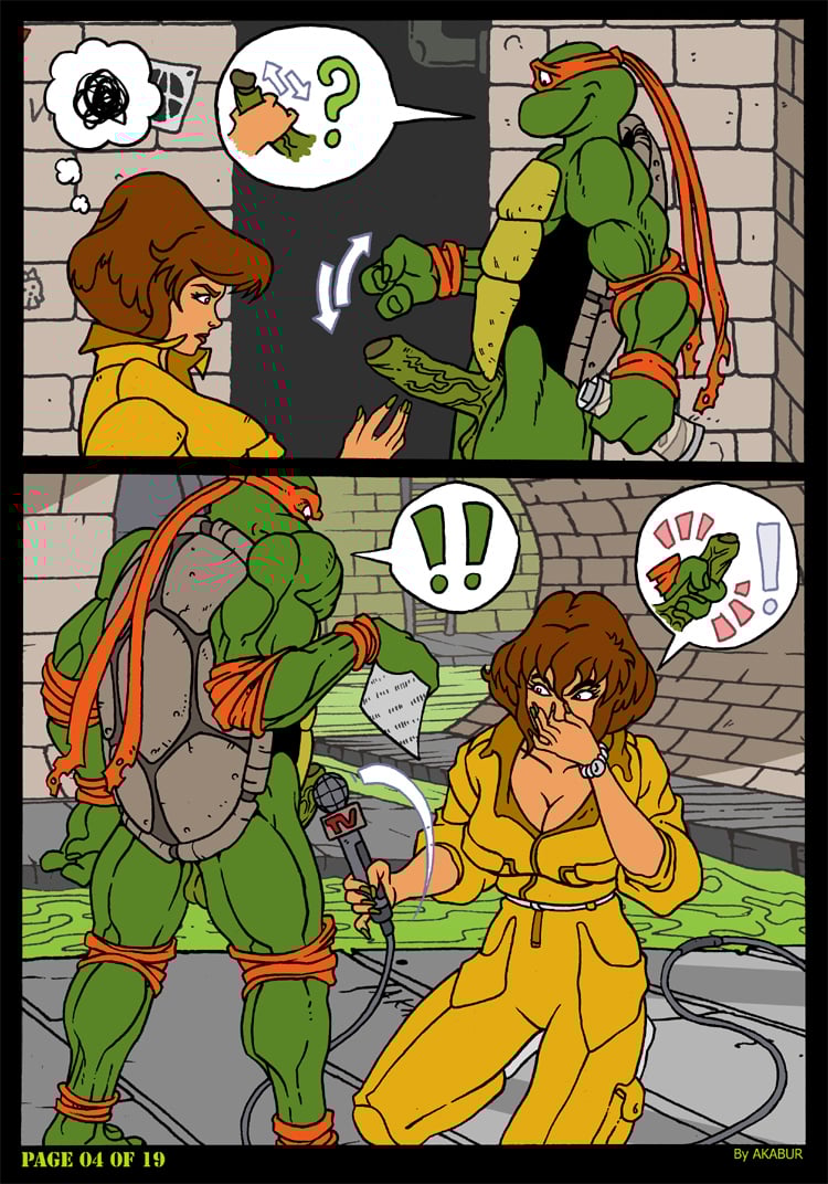 The Slut From Channel Six (Teenage Mutant Ninja Turtles) [Akabur] - Chapter 2 — Page 6