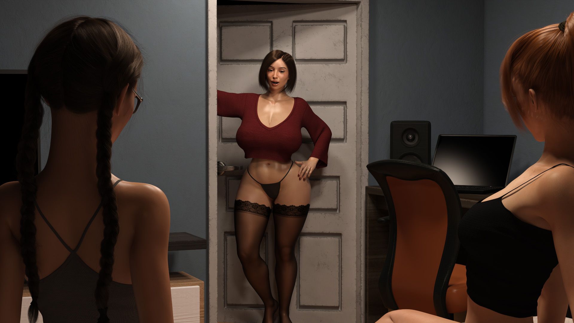 Slumber Party [Serge3DX] - Chapter 1.5 — Page 37