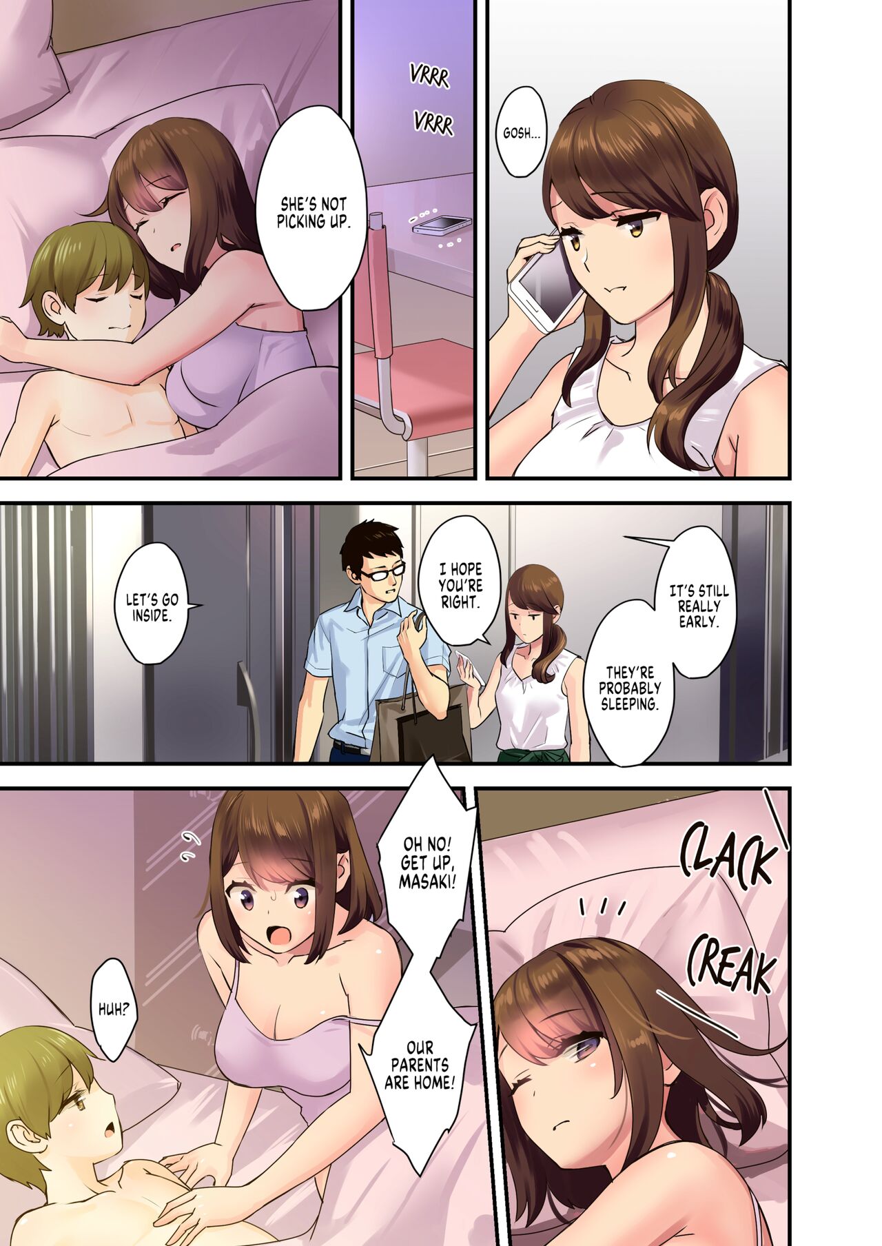When Dad and Mom Aren’t Home [Oshima Aki] - Chapter 1 — Page 35