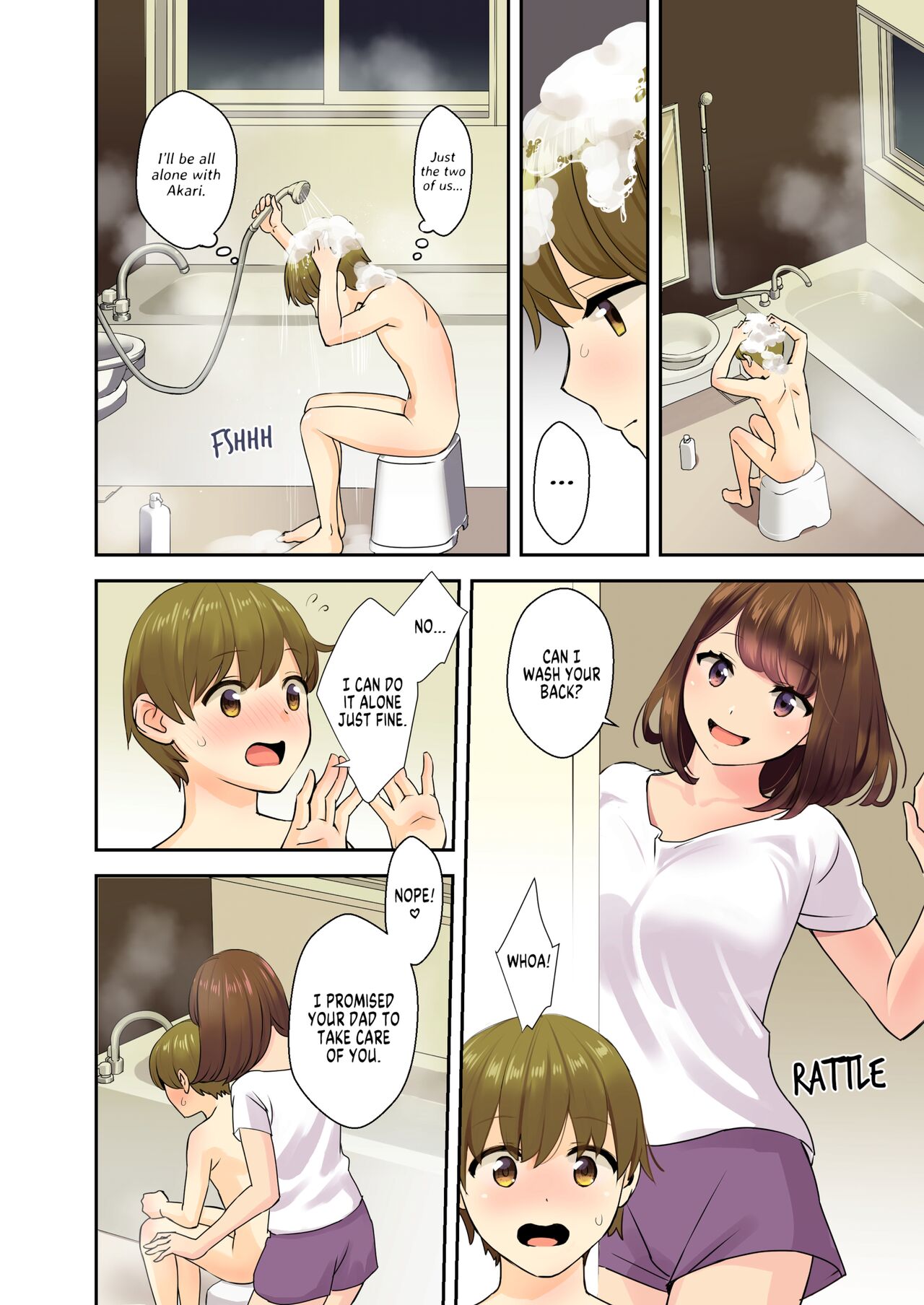 When Dad and Mom Aren’t Home [Oshima Aki] - Chapter 1 — Page 4