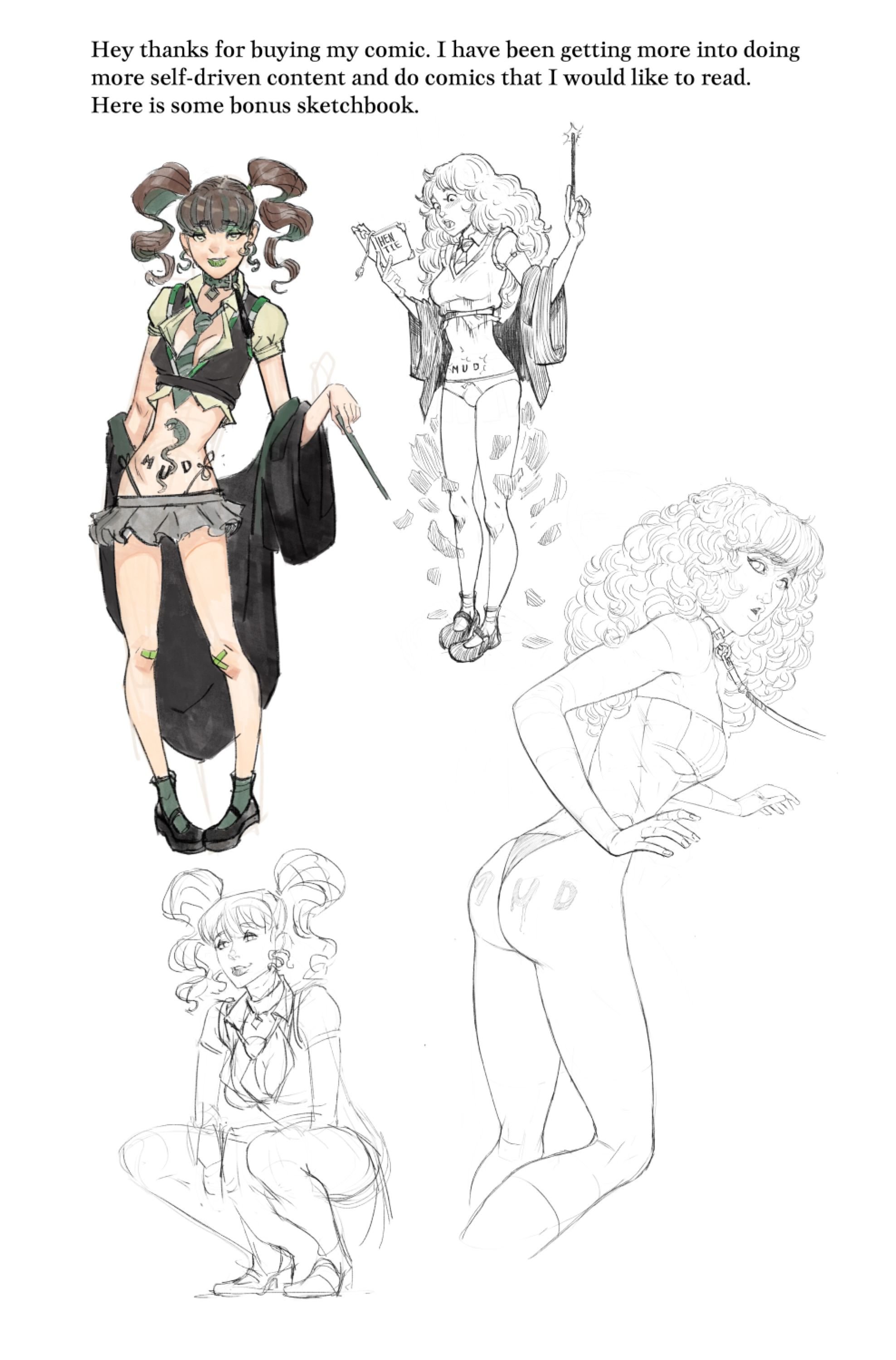 Hermione Granger And The Whorecrux (Harry Potter) [Disclaimer] - Chapter 2 — Page 12