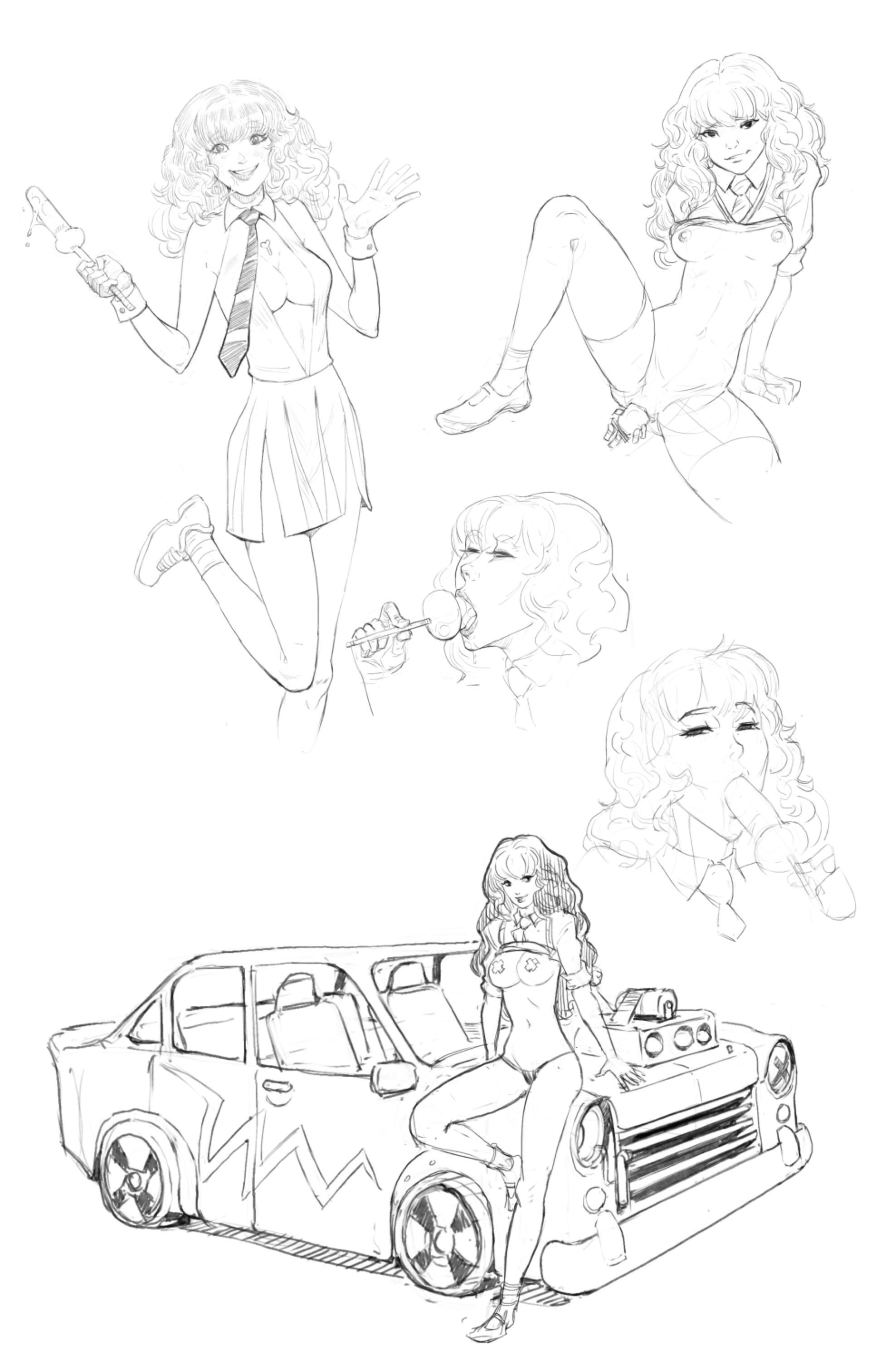 Hermione Granger And The Whorecrux (Harry Potter) [Disclaimer] - Chapter 2 — Page 16