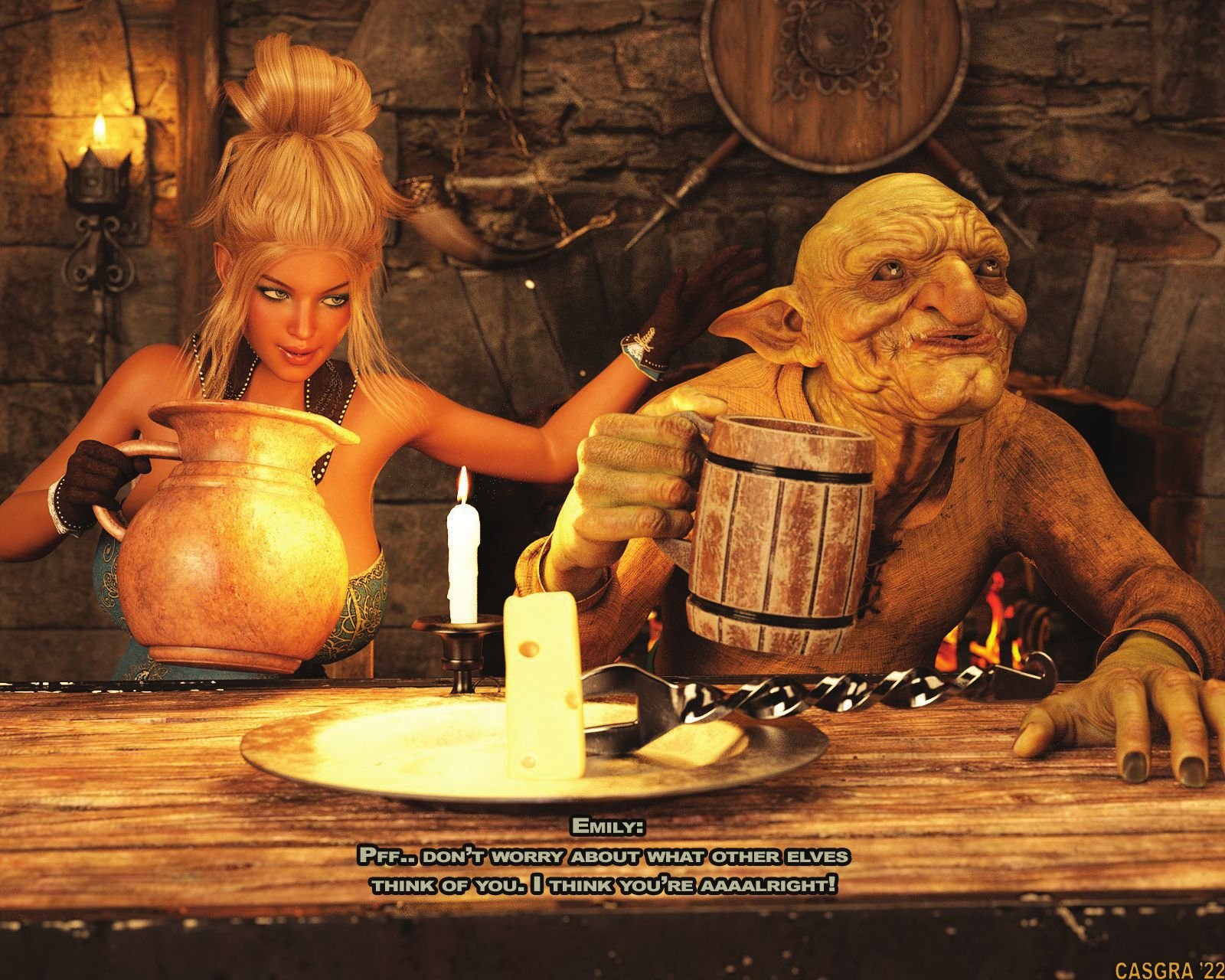 A Stranger in my Pond [Casgra] - Chapter 2 — Page 13