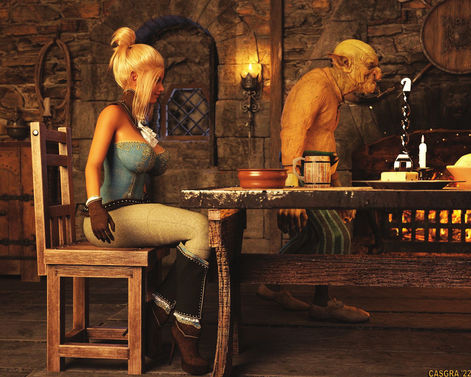 A Stranger in my Pond [Casgra] - Chapter 2.5 — Page 10