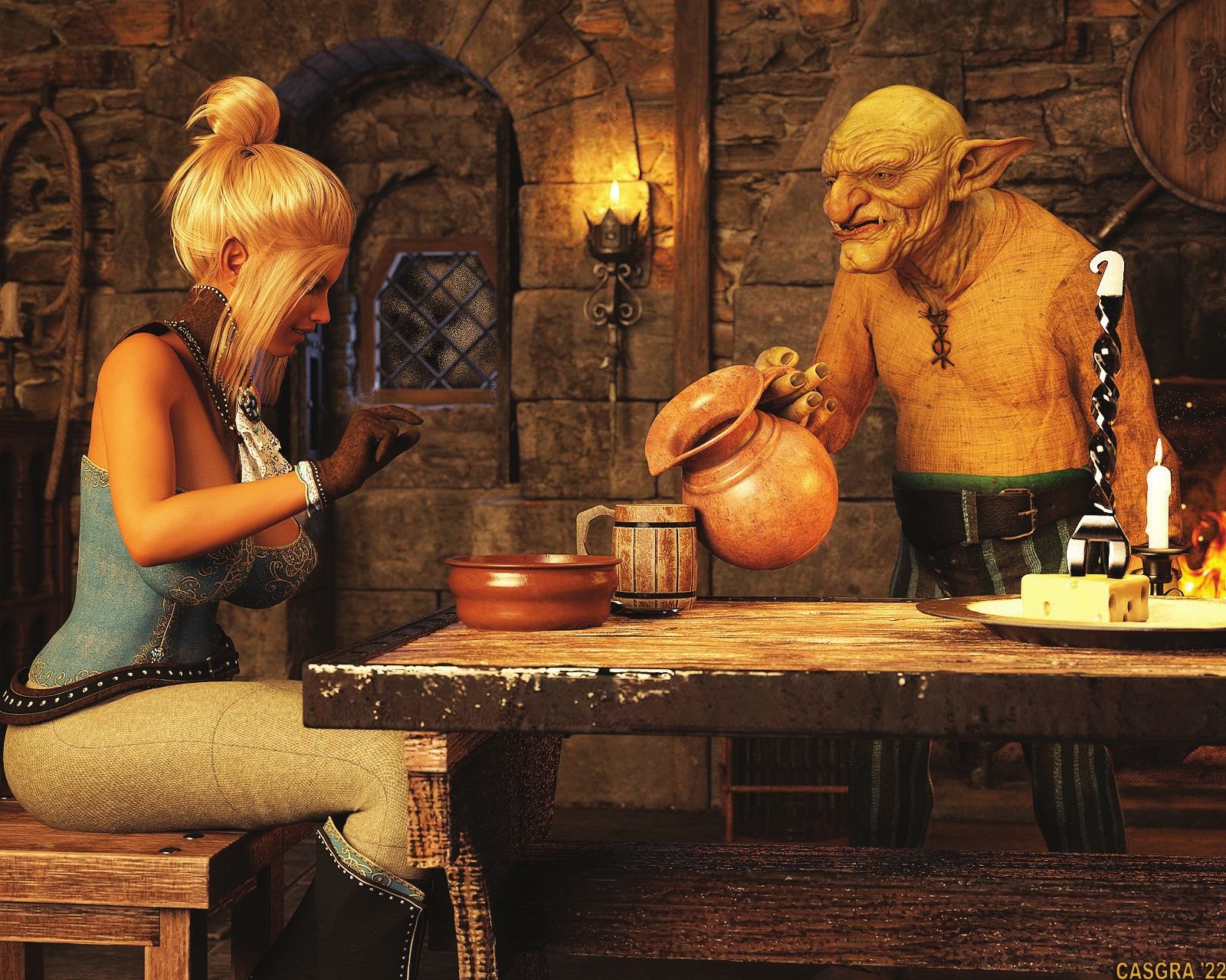 A Stranger in my Pond [Casgra] - Chapter 2.5 — Page 11