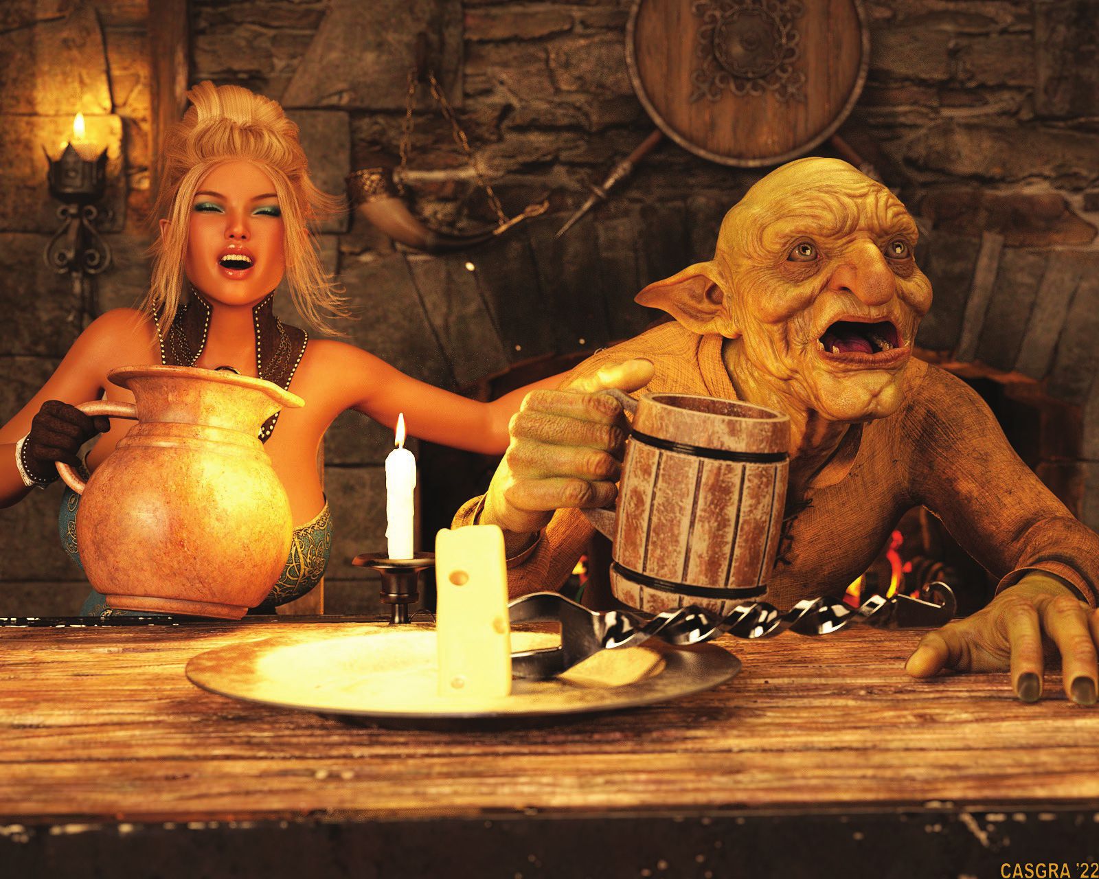 A Stranger in my Pond [Casgra] - Chapter 2.5 — Page 14