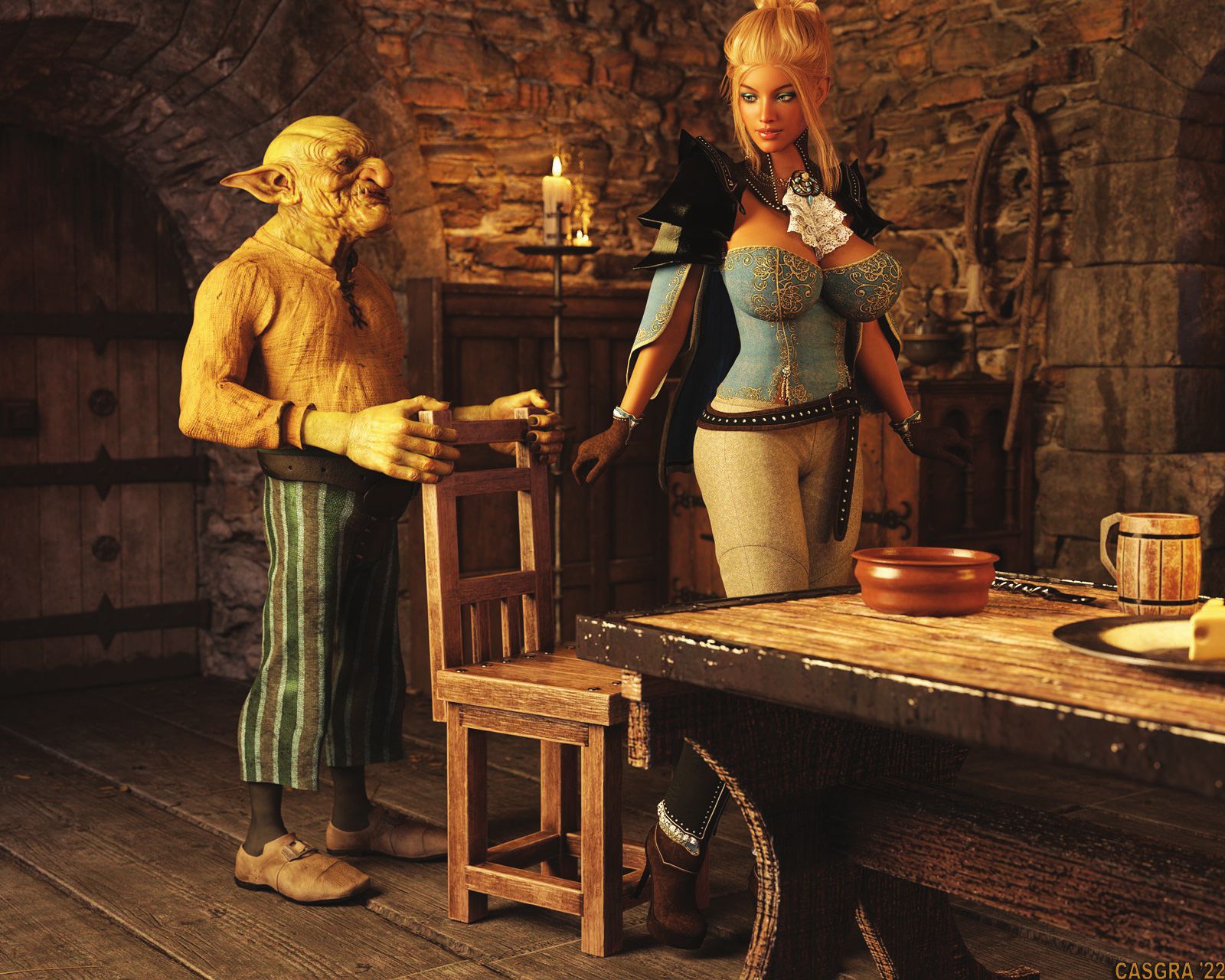 A Stranger in my Pond [Casgra] - Chapter 2.5 — Page 7