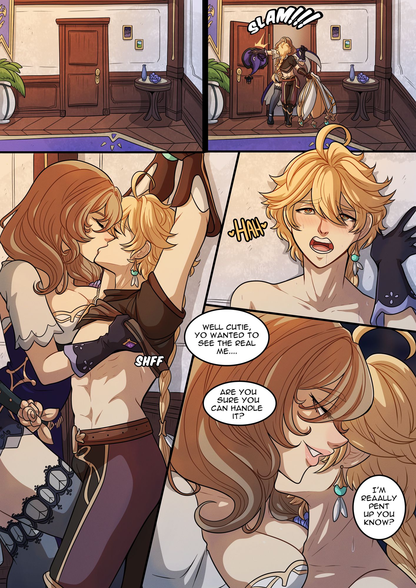 The Traveler’s Guide to Teyvat’s Heart – Lisa (Genshin Impact) [Kinkymation] - Chapter 1 — Page 10