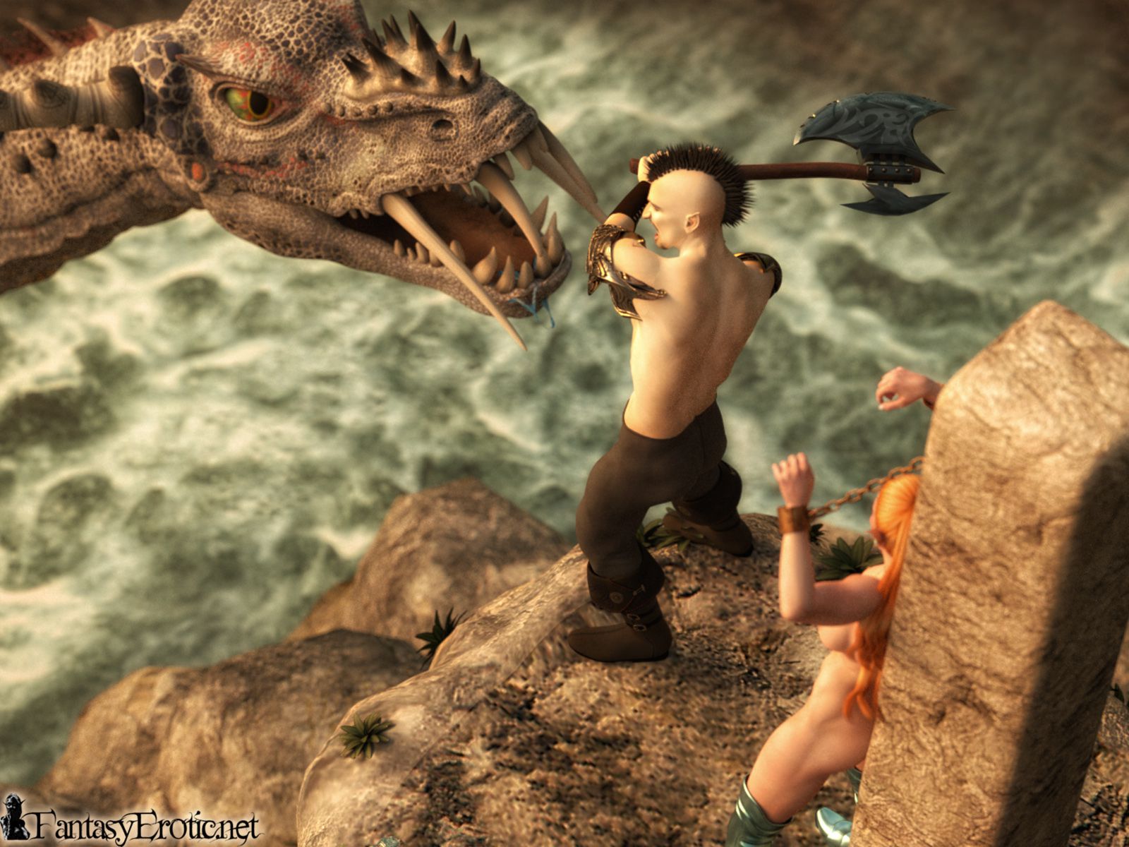 High Elf Carolyn – The Rescue [Dionysos] - Chapter 1 — Page 14