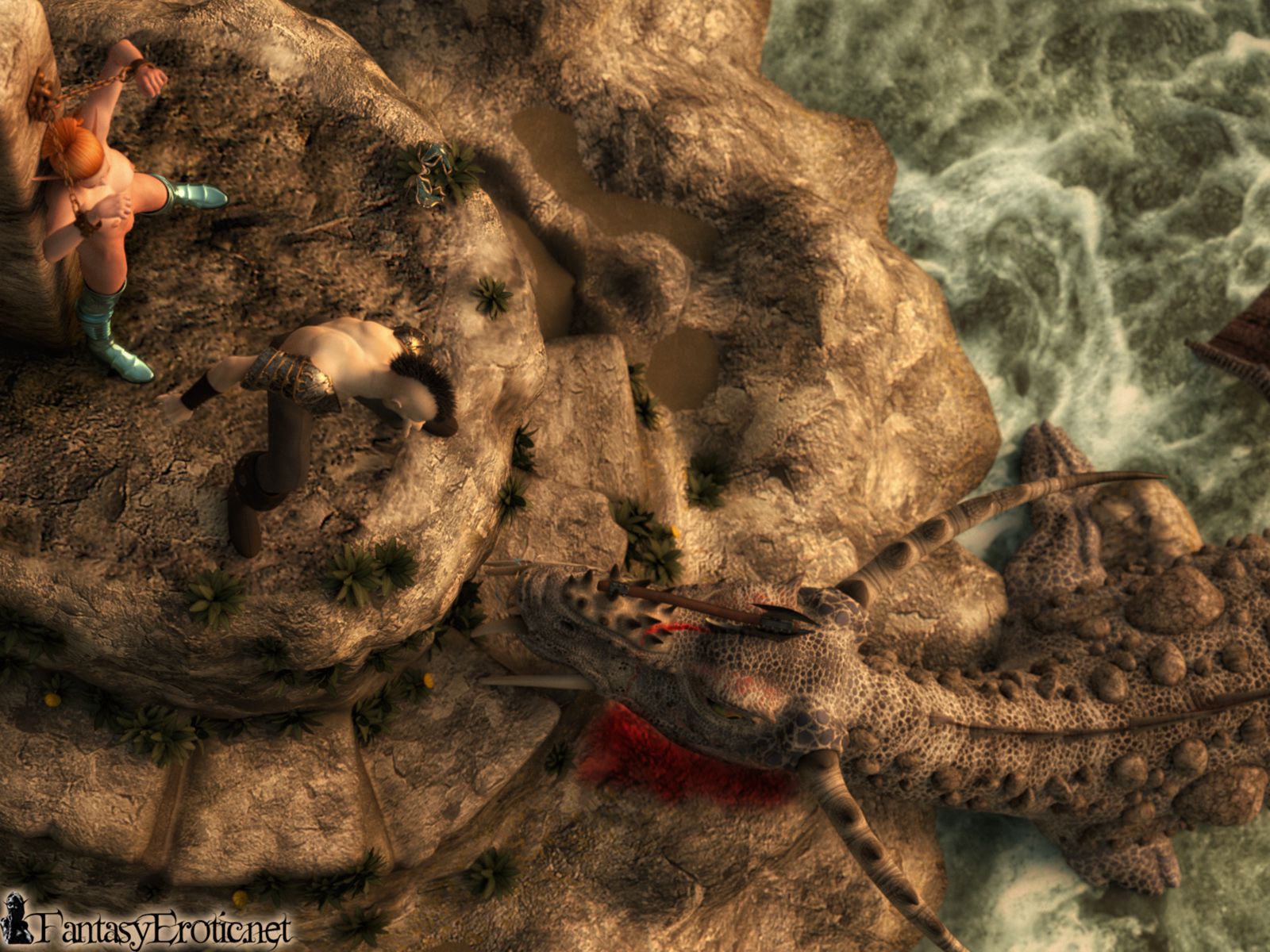 High Elf Carolyn – The Rescue [Dionysos] - Chapter 1 — Page 15