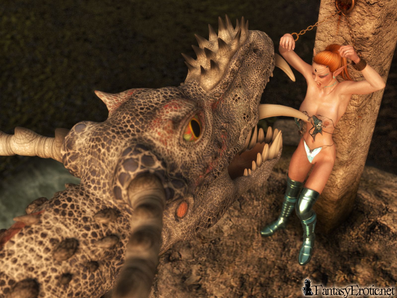 High Elf Carolyn – The Rescue [Dionysos] - Chapter 1 — Page 8