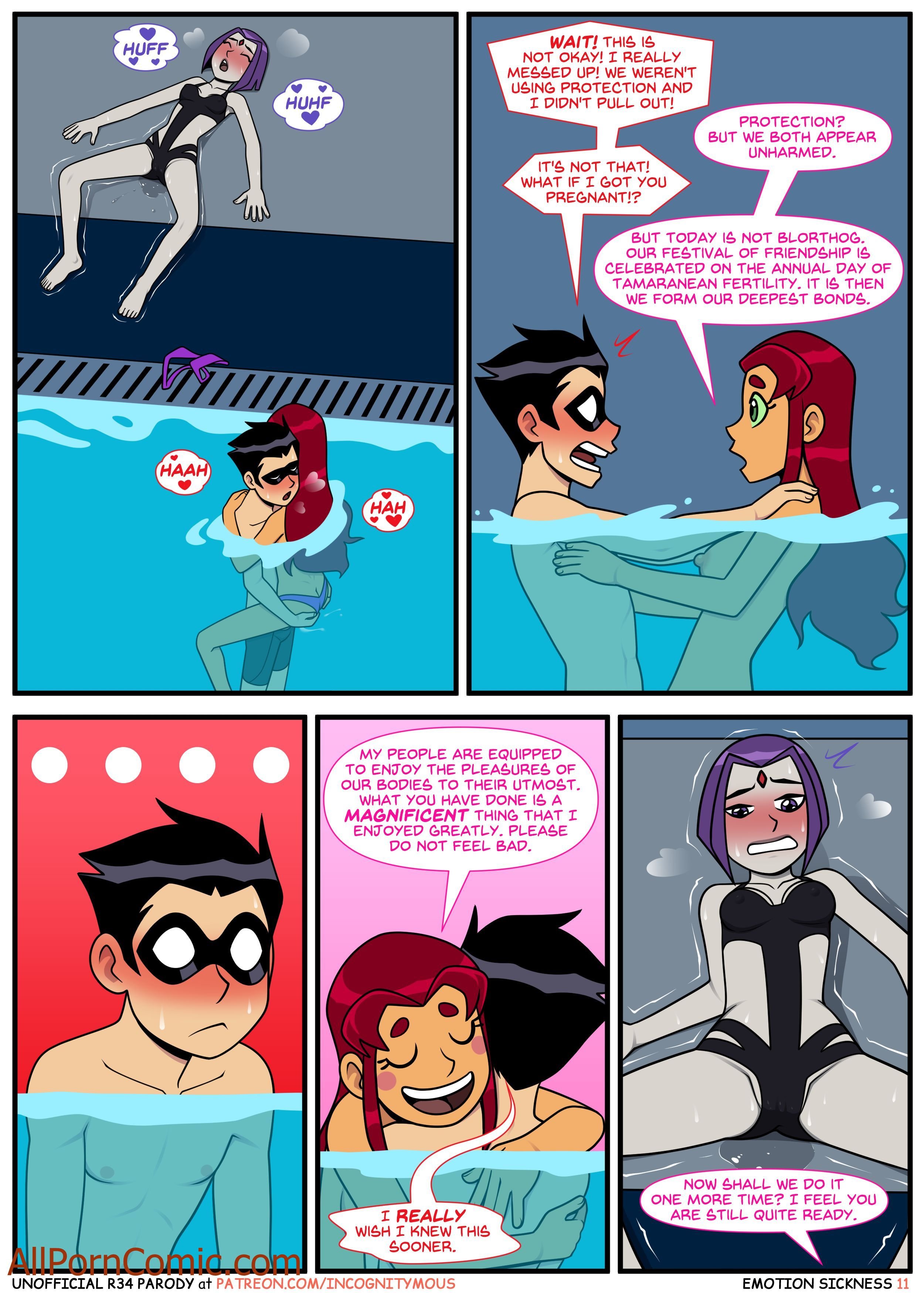 Emotional Sickness (Teen Titans) [Incognitymous] - Chapter 1 — Page 11