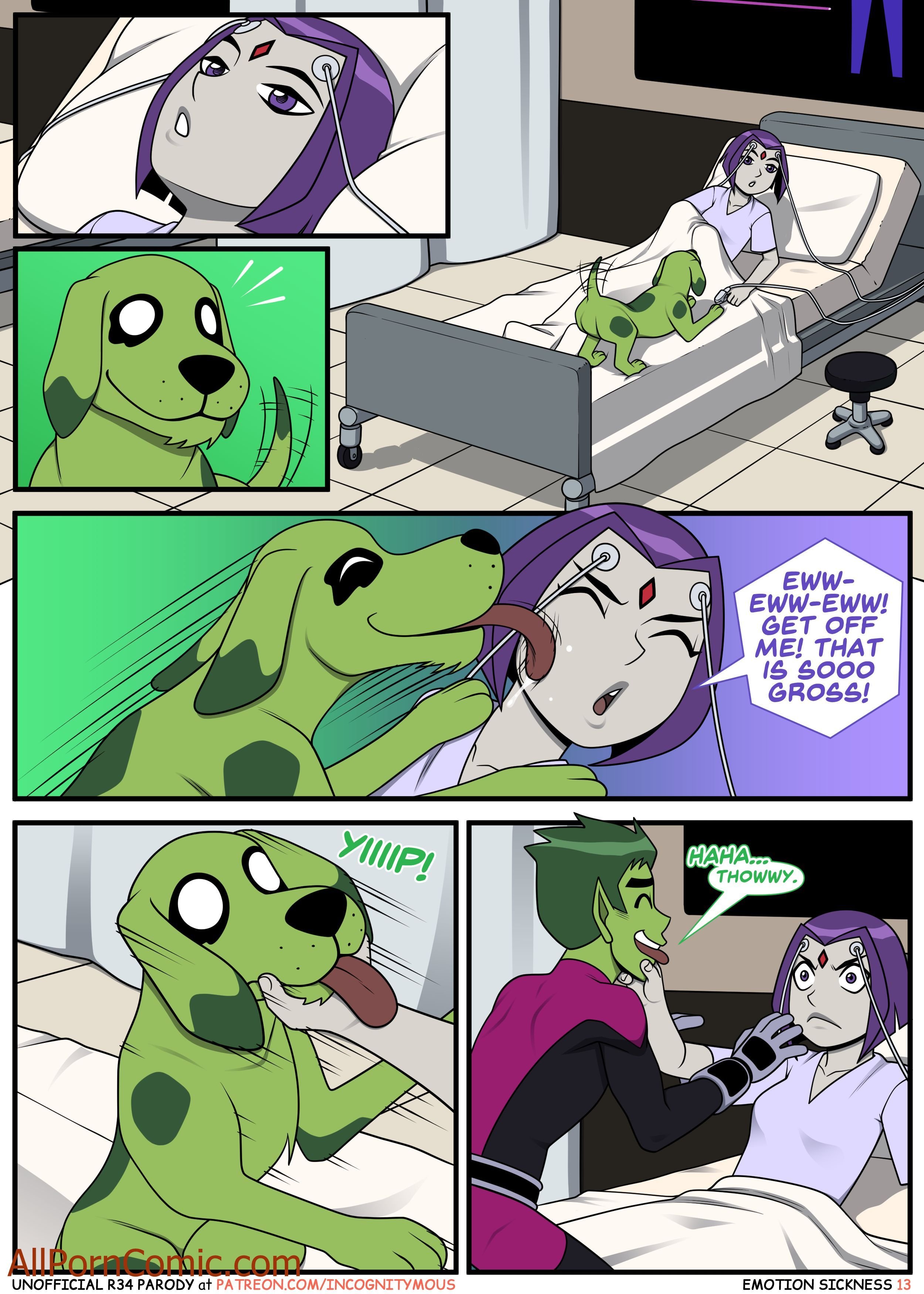 Emotional Sickness (Teen Titans) [Incognitymous] - Chapter 1 — Page 13