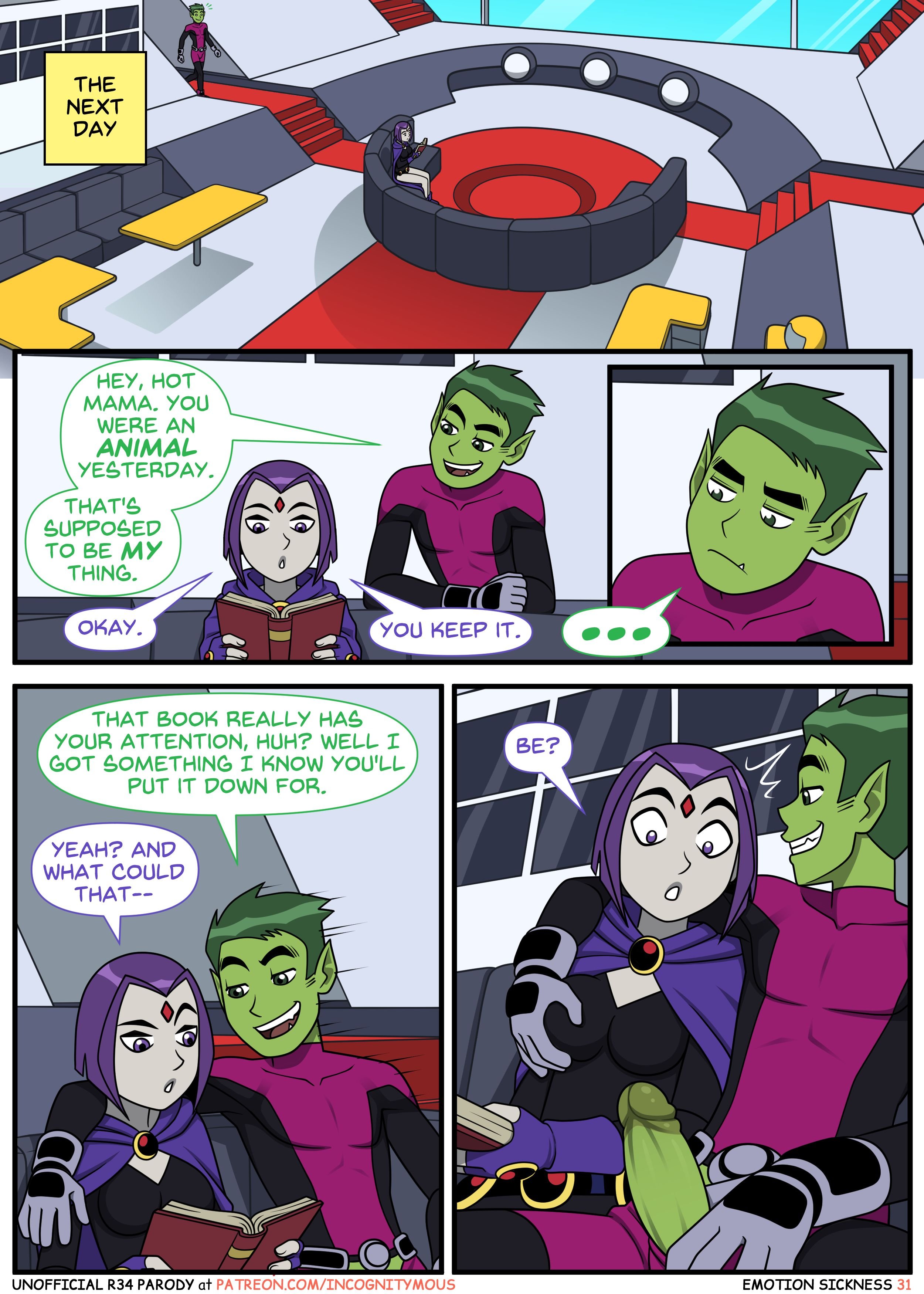 Emotional Sickness (Teen Titans) [Incognitymous] - Chapter 1 — Page 30