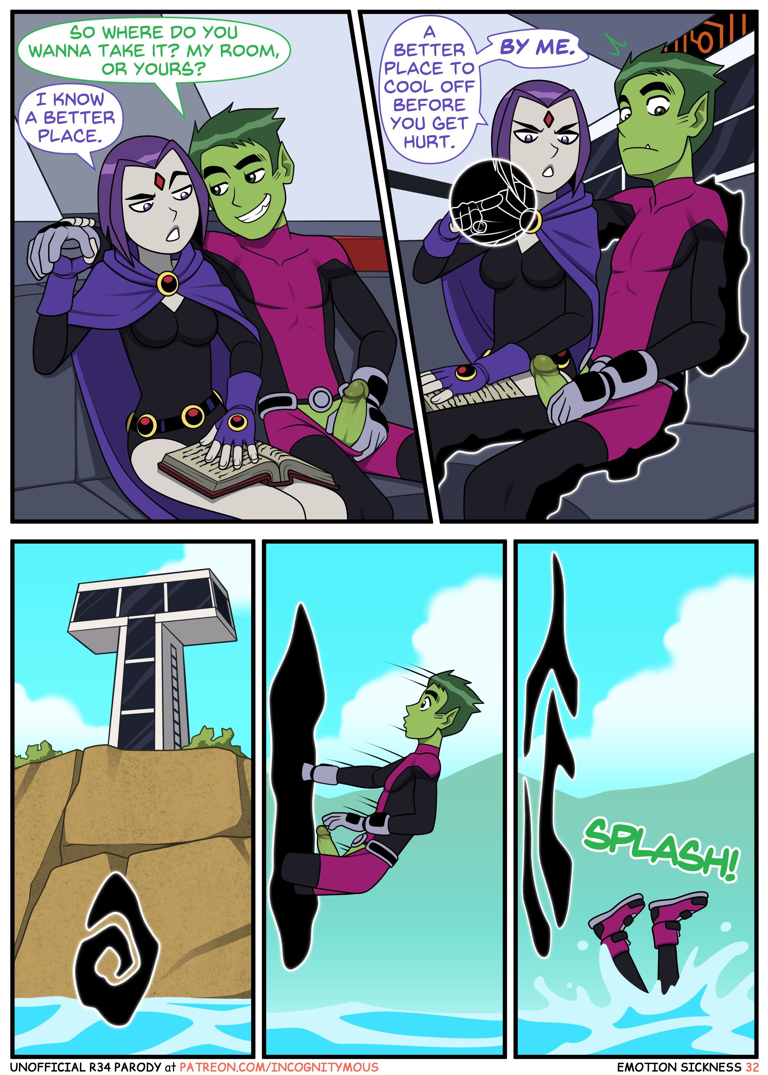 Emotional Sickness (Teen Titans) [Incognitymous] - Chapter 1 — Page 31