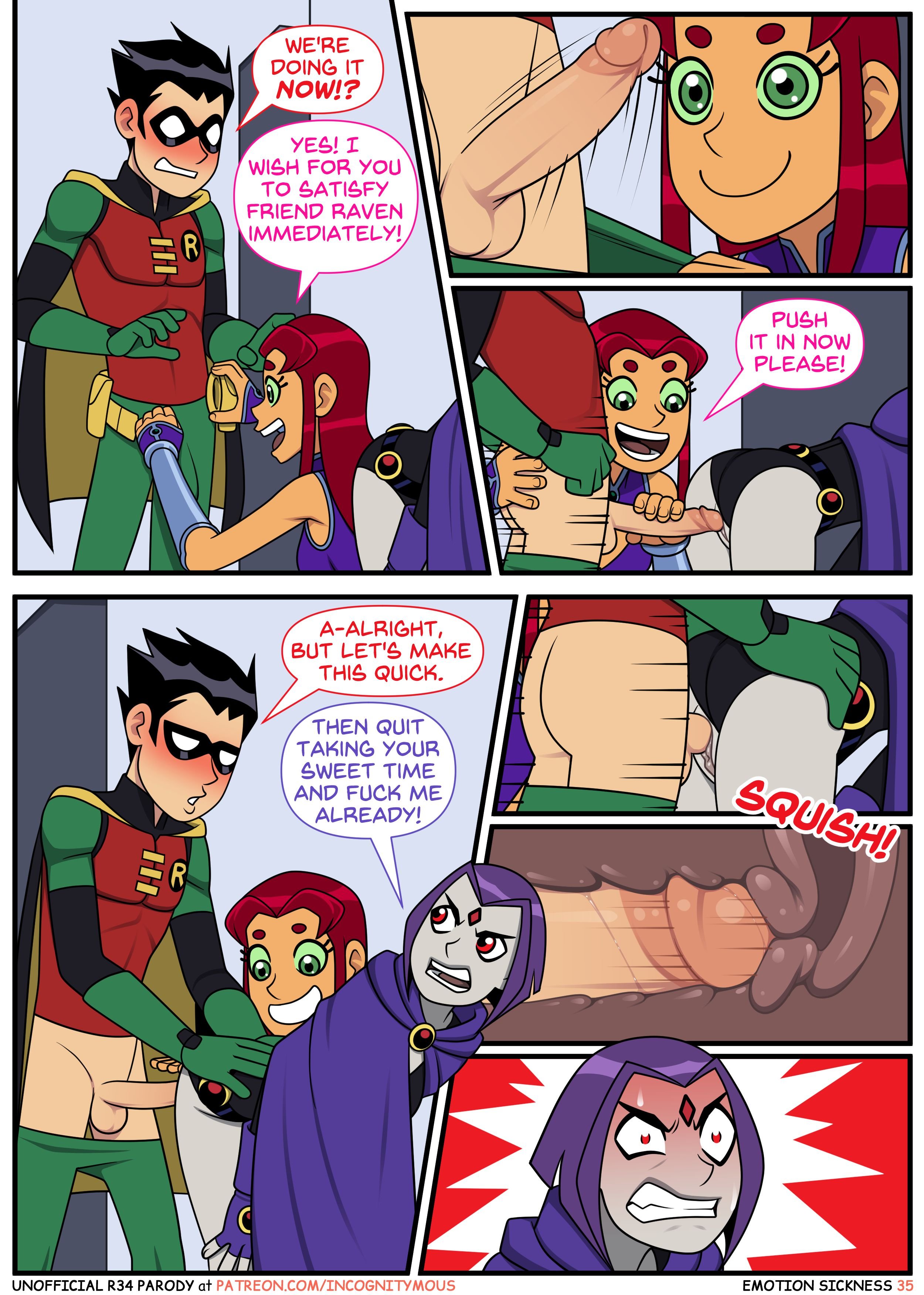 Emotional Sickness (Teen Titans) [Incognitymous] - Chapter 1 — Page 34