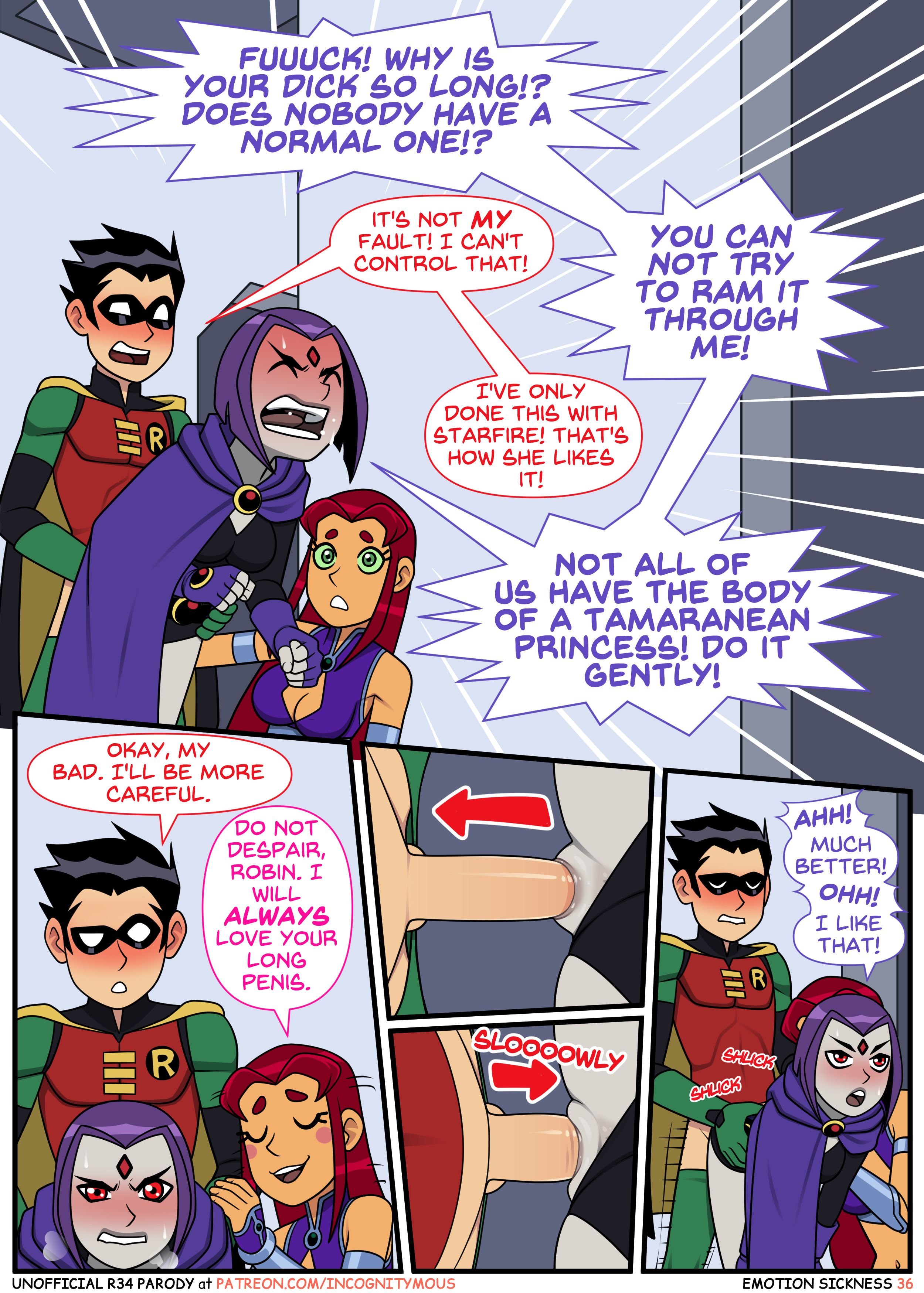 Emotional Sickness (Teen Titans) [Incognitymous] - Chapter 1 — Page 35
