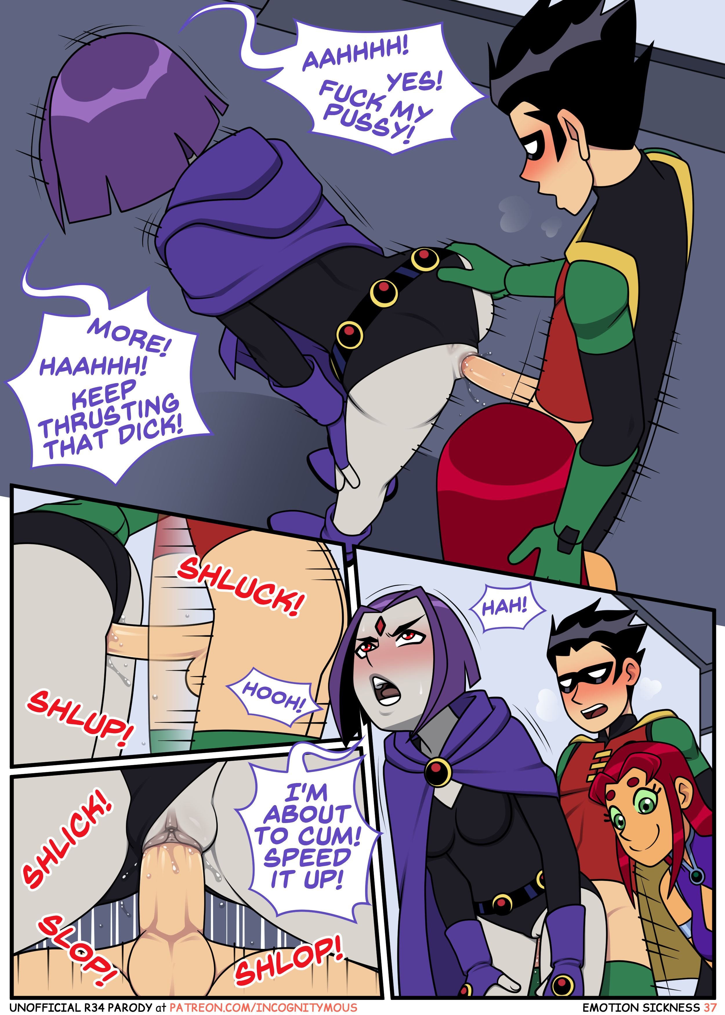Emotional Sickness (Teen Titans) [Incognitymous] - Chapter 1 — Page 36