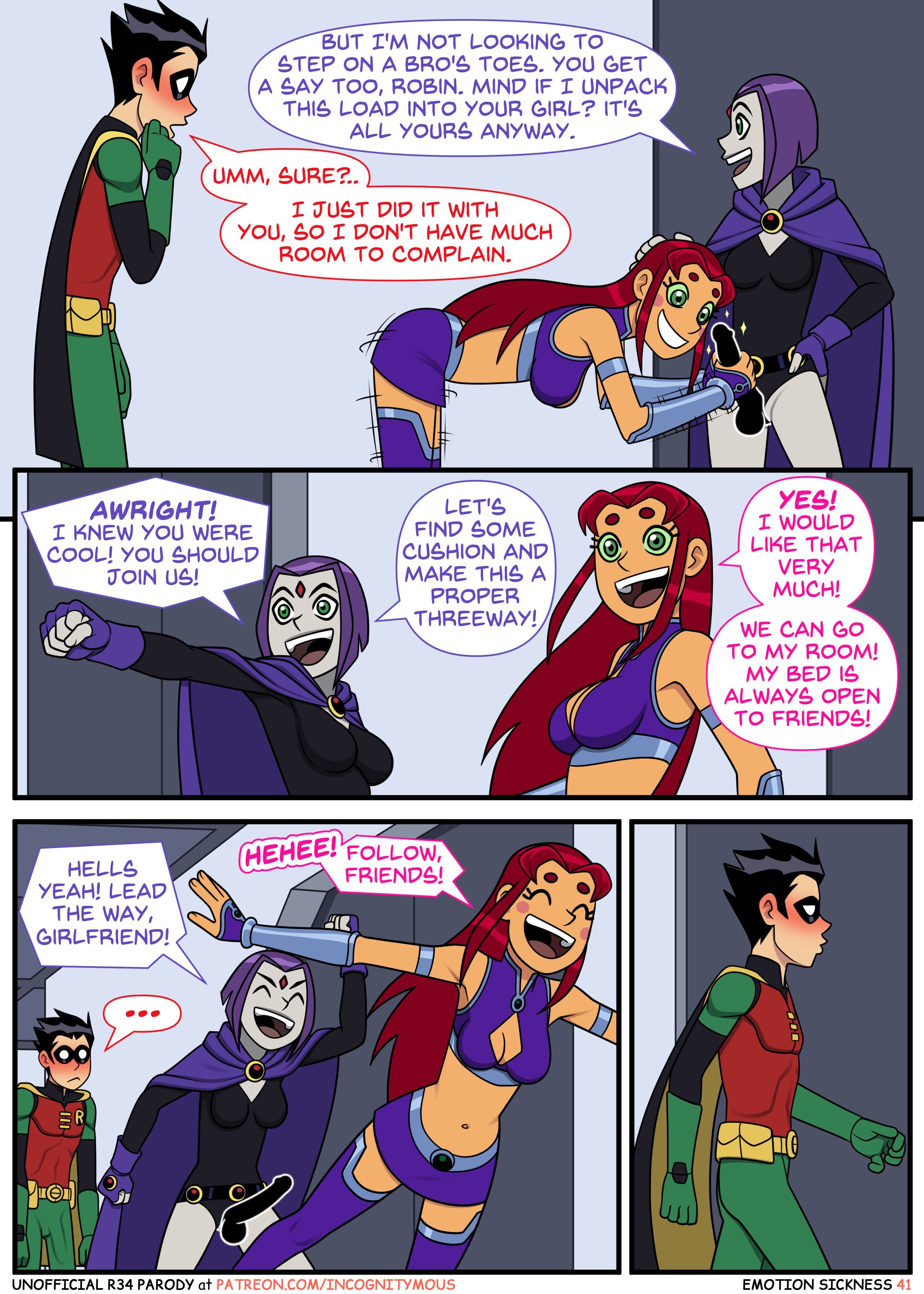 Emotional Sickness (Teen Titans) [Incognitymous] - Chapter 1 — Page 40