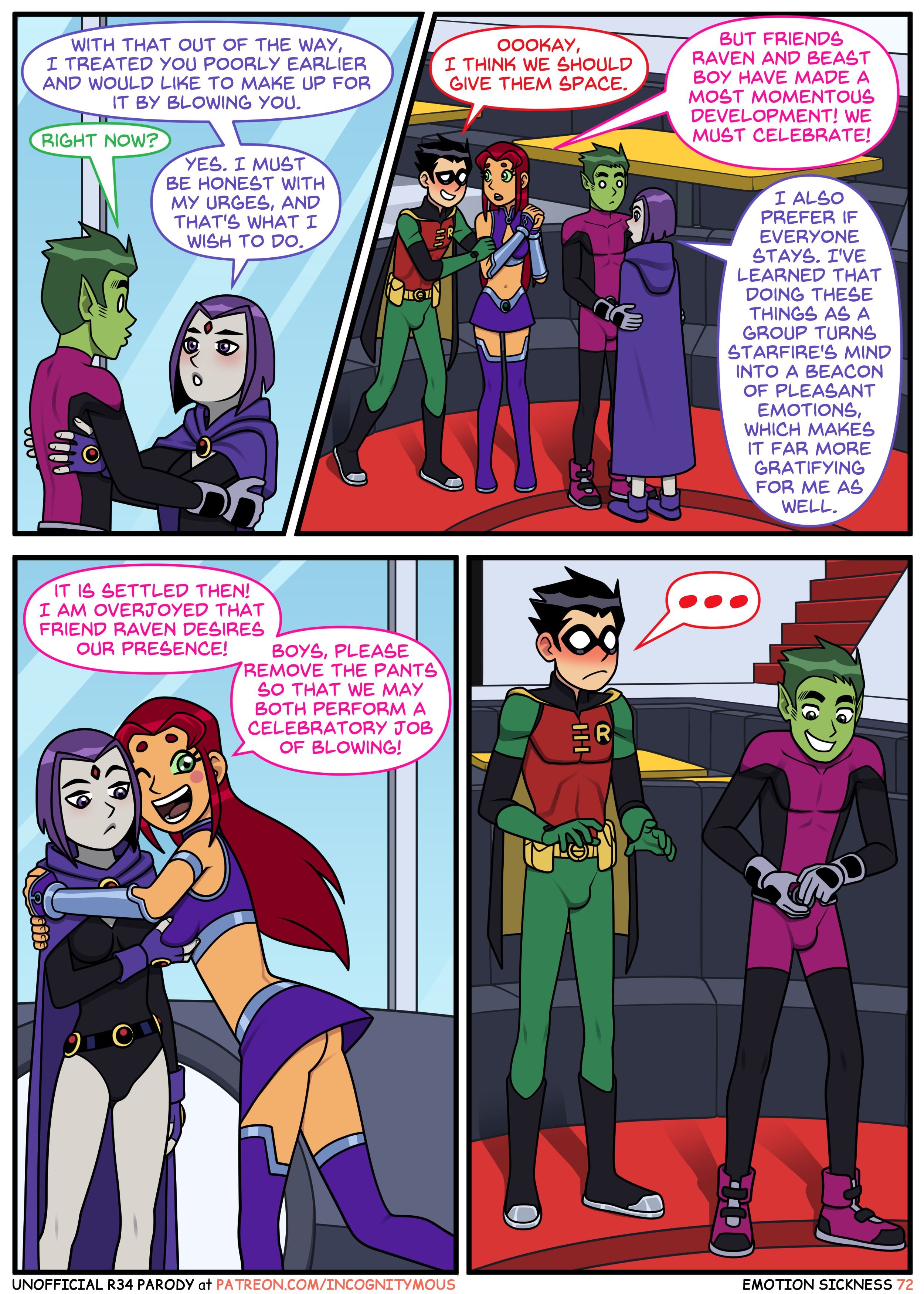Emotional Sickness (Teen Titans) [Incognitymous] - Chapter 2 — Page 16