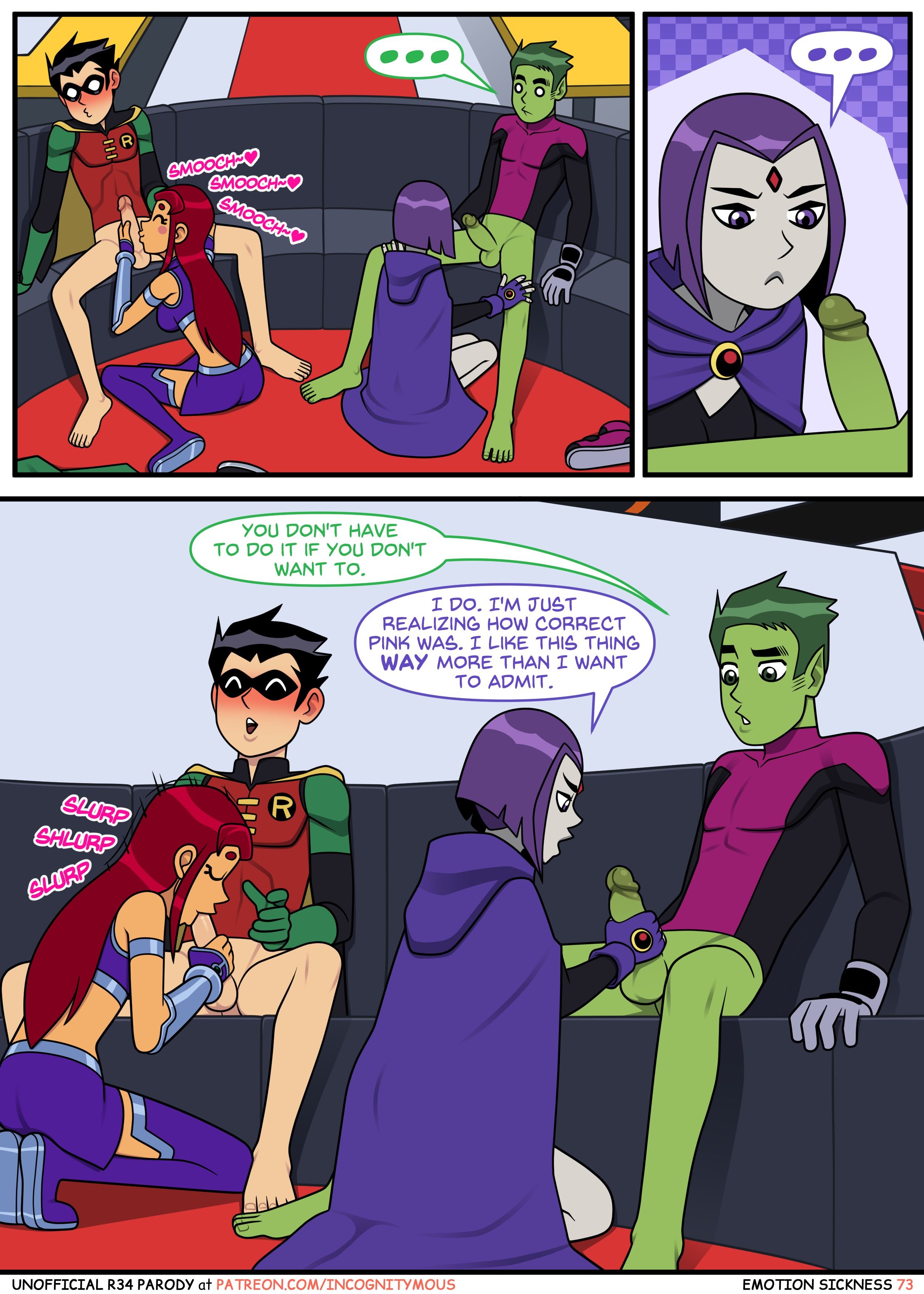 Emotional Sickness (Teen Titans) [Incognitymous] - Chapter 2 — Page 17