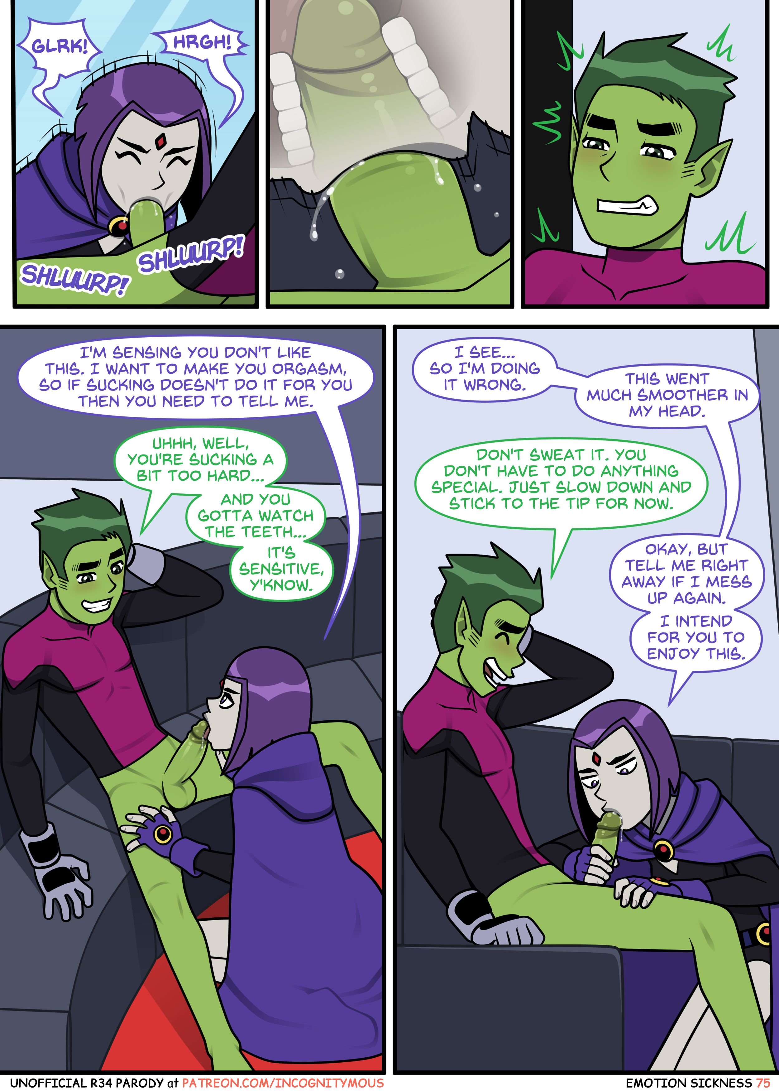 Emotional Sickness (Teen Titans) [Incognitymous] - Chapter 2 — Page 19