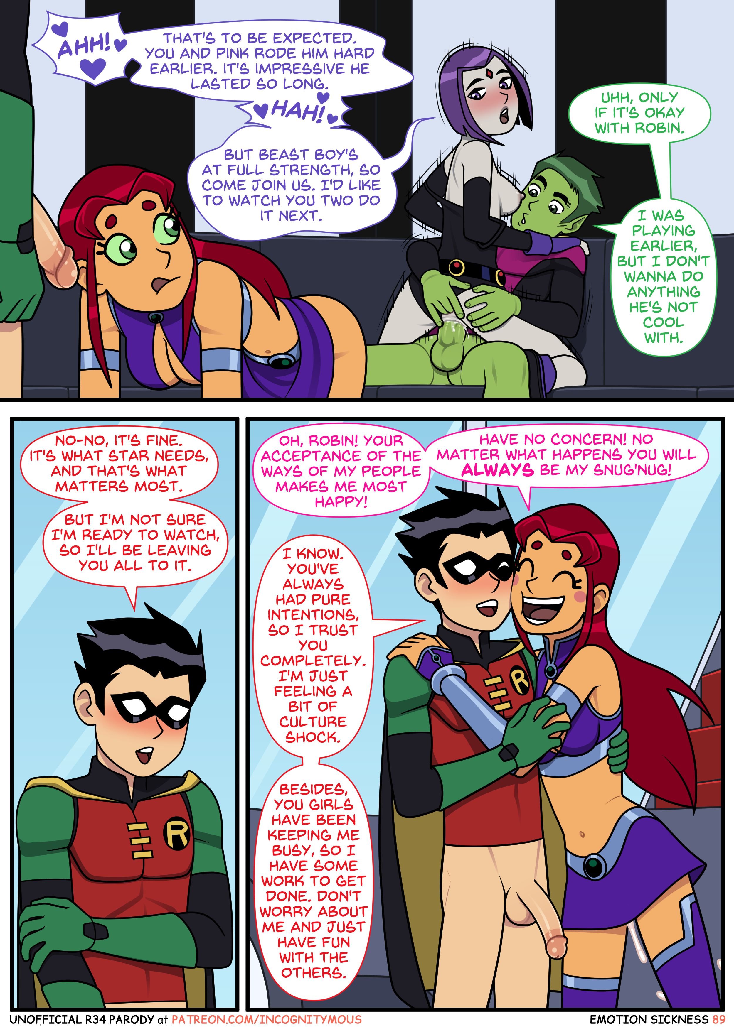 Emotional Sickness (Teen Titans) [Incognitymous] - Chapter 2 — Page 33