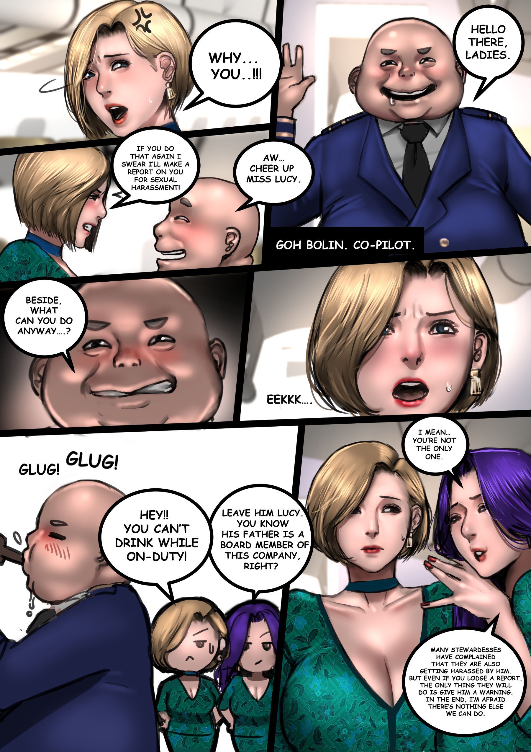 MILF Airline [Scarlett Ann] - Chapter 0.1 — Page 7