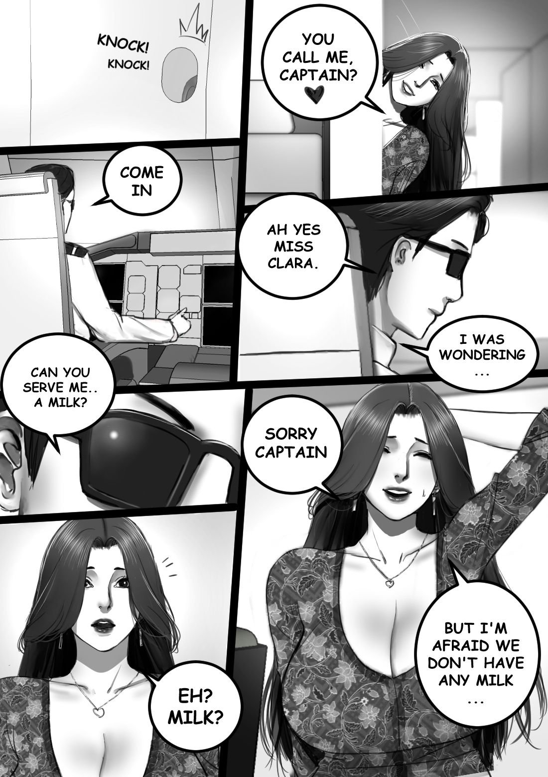 MILF Airline [Scarlett Ann] - Chapter 0.1 — Page 9