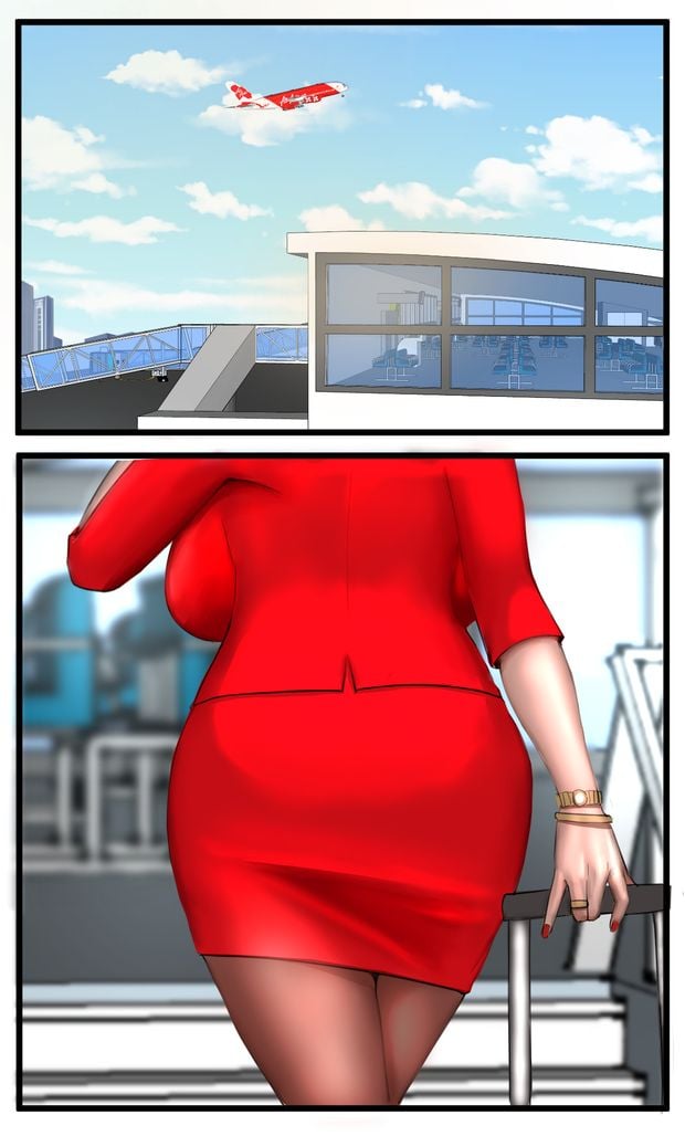 MILF Airline [Scarlett Ann] - Chapter 1 — Page 10