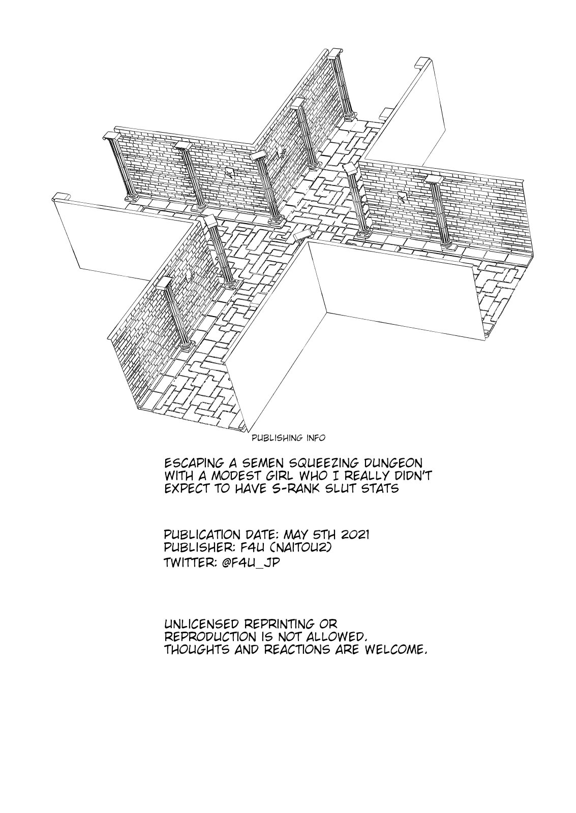 Escaping a semen squeezing dungeon with a modest girl who I really didn’t expect to have S-rank slut stats [F4U] - Chapter 1 — Page 48