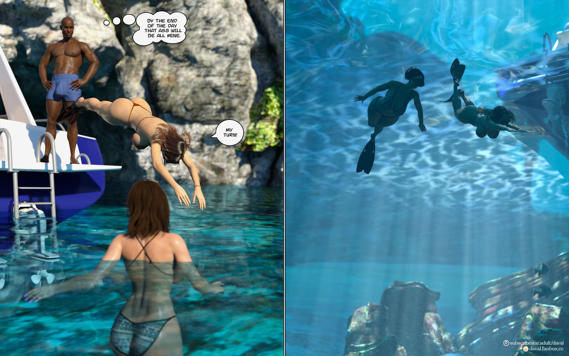 Deep Exploration [Daval3D] - Chapter 1 — Page 10