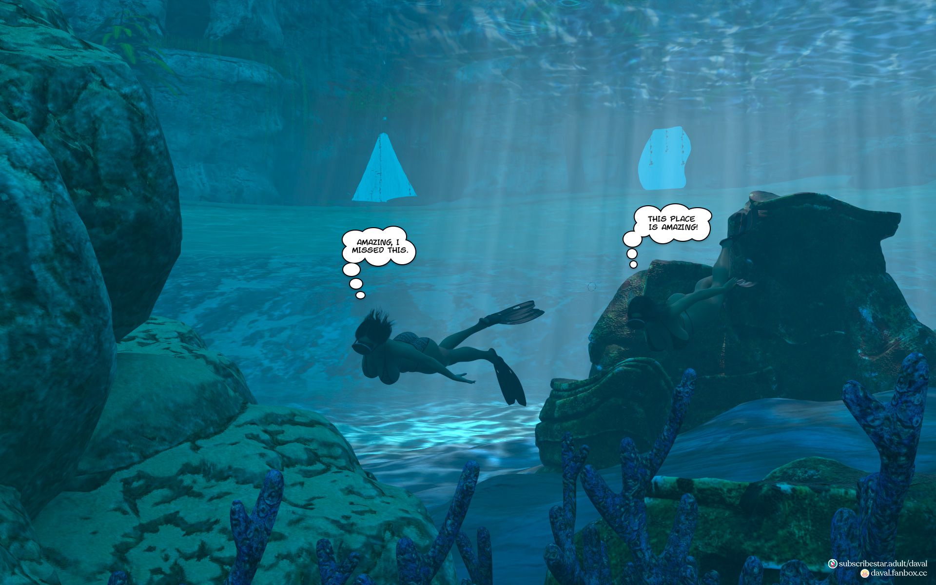 Deep Exploration [Daval3D] - Chapter 1 — Page 11