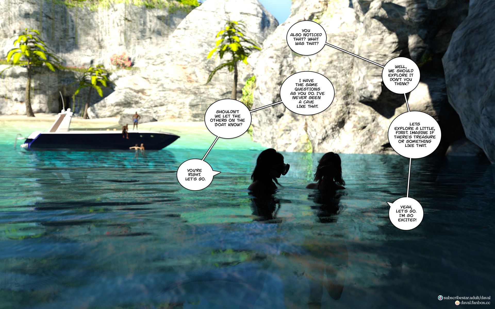 Deep Exploration [Daval3D] - Chapter 1 — Page 14