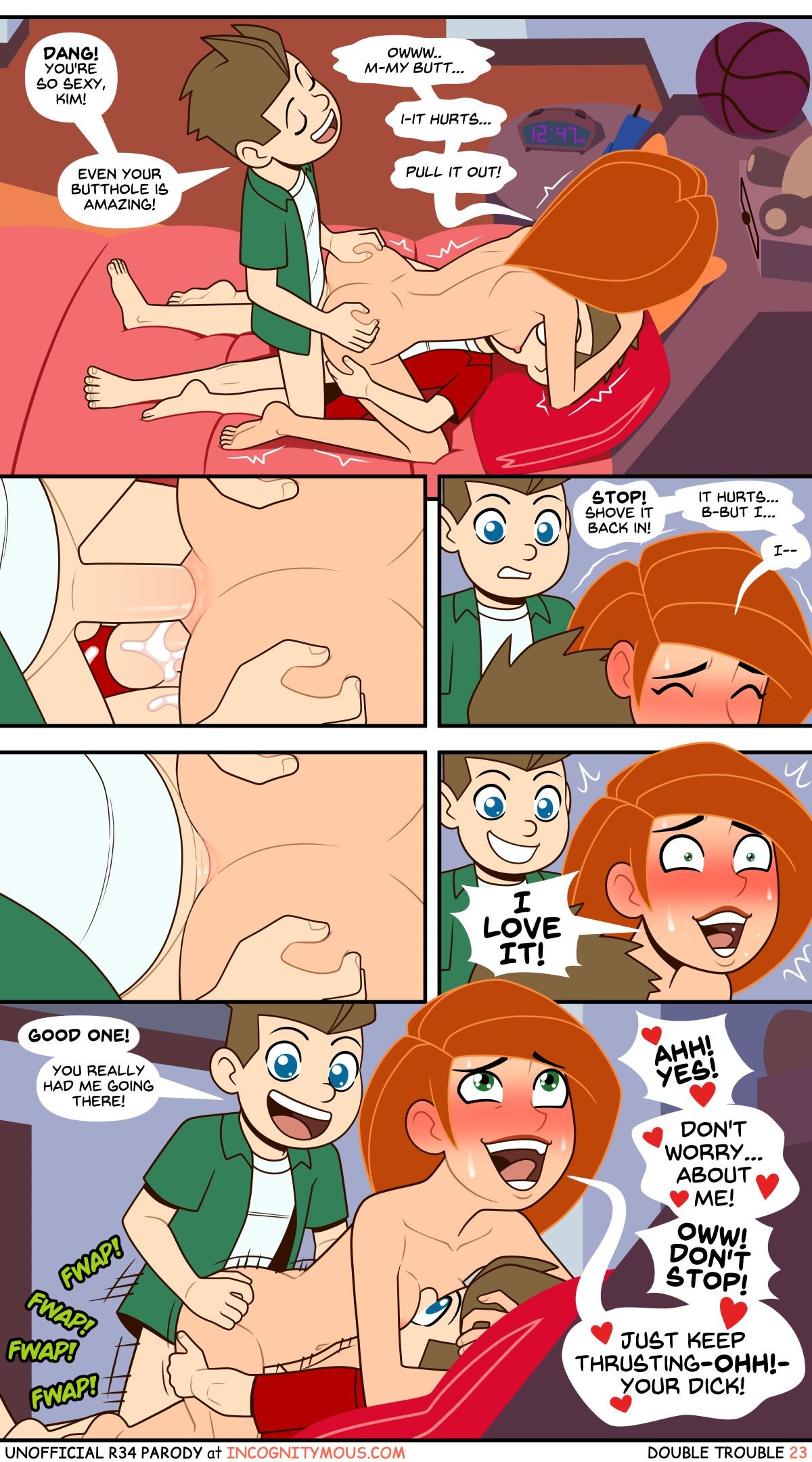 Double Trouble (Kim Possible) [Incognitymous] - Chapter 1 — Page 23