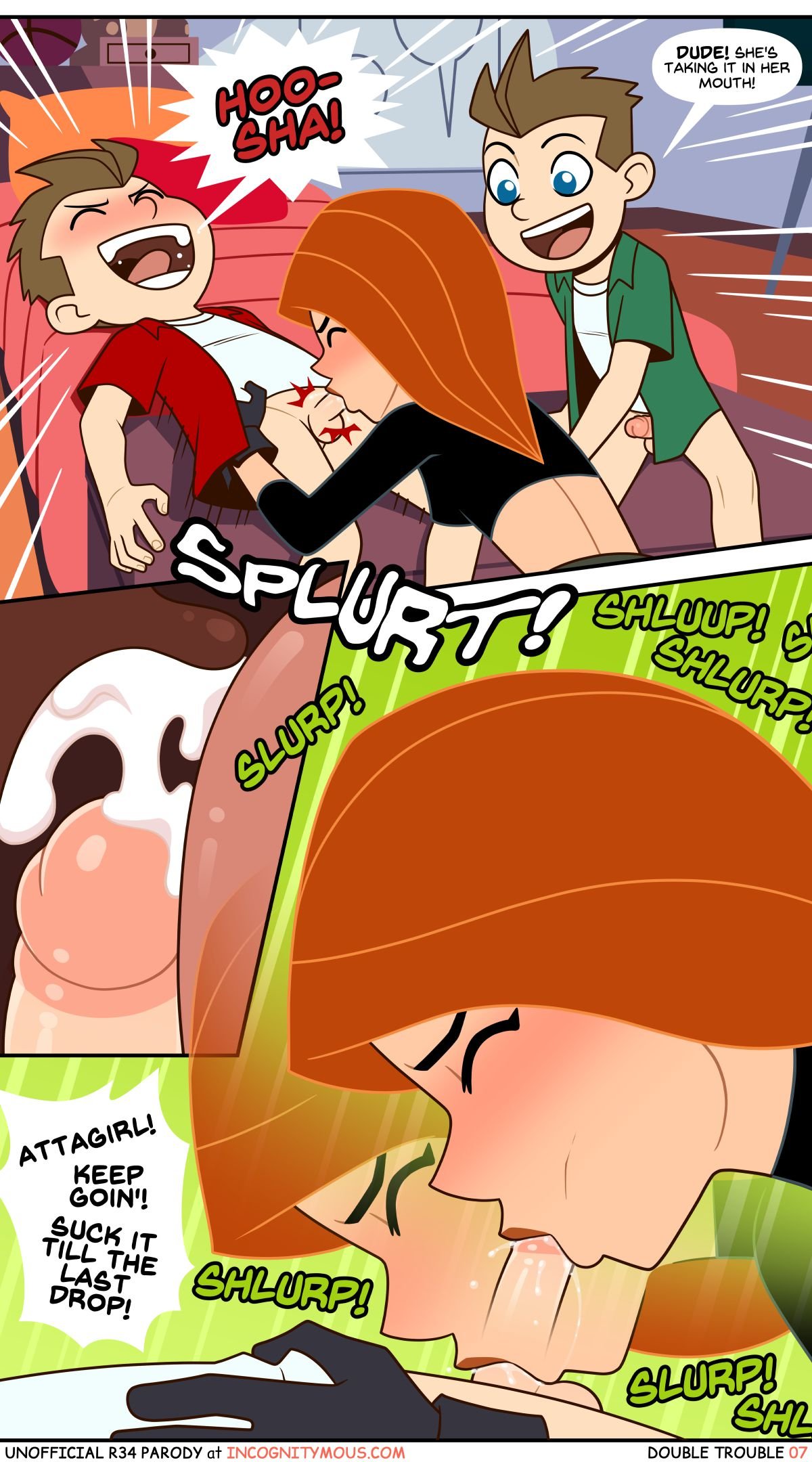 Double Trouble (Kim Possible) [Incognitymous] - Chapter 1 — Page 7