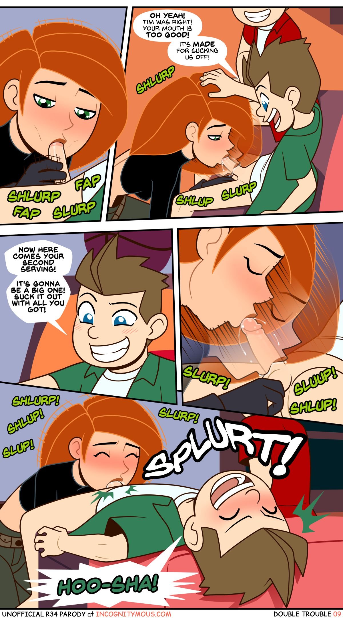 Double Trouble (Kim Possible) [Incognitymous] - Chapter 1 — Page 9