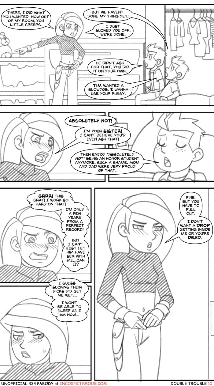 Double Trouble (Kim Possible) [Incognitymous] - Chapter 1.5 — Page 10