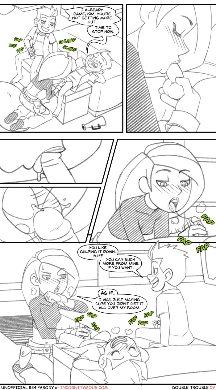 Double Trouble (Kim Possible) [Incognitymous] - Chapter 1.5 — Page 9
