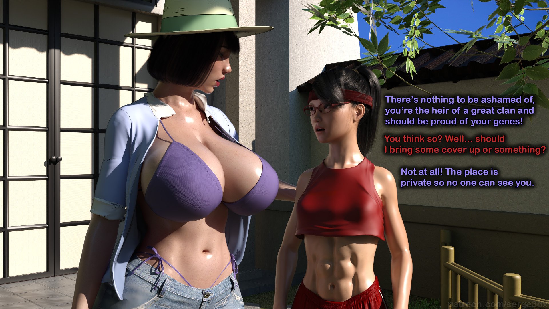 Hinata and Sarada (Naruto) [Serge3DX] - Chapter 1 — Page 14