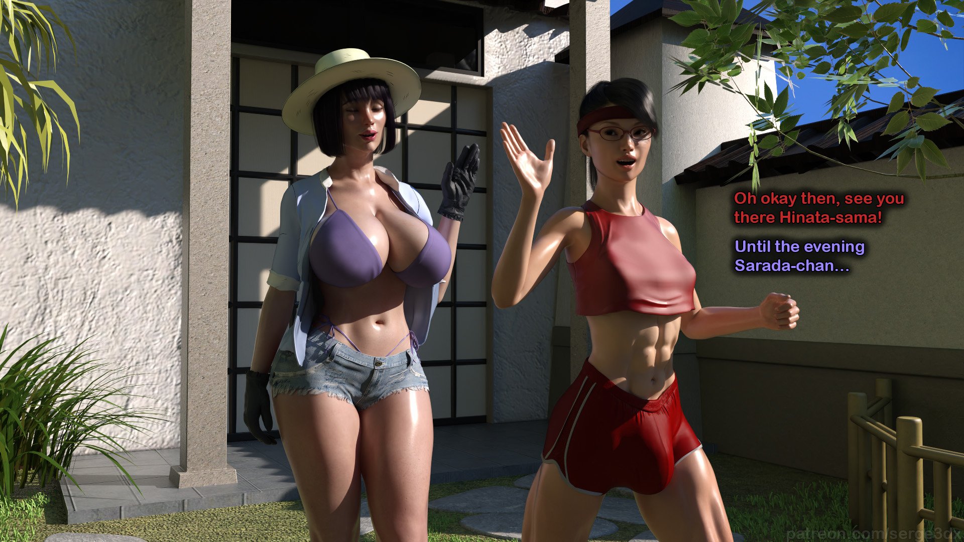 Hinata and Sarada (Naruto) [Serge3DX] - Chapter 1 — Page 15