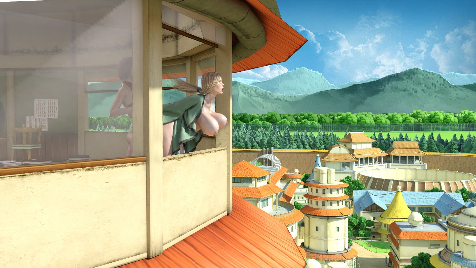 Hinata and Sarada (Naruto) [Serge3DX] - Chapter 2.5 — Page 77