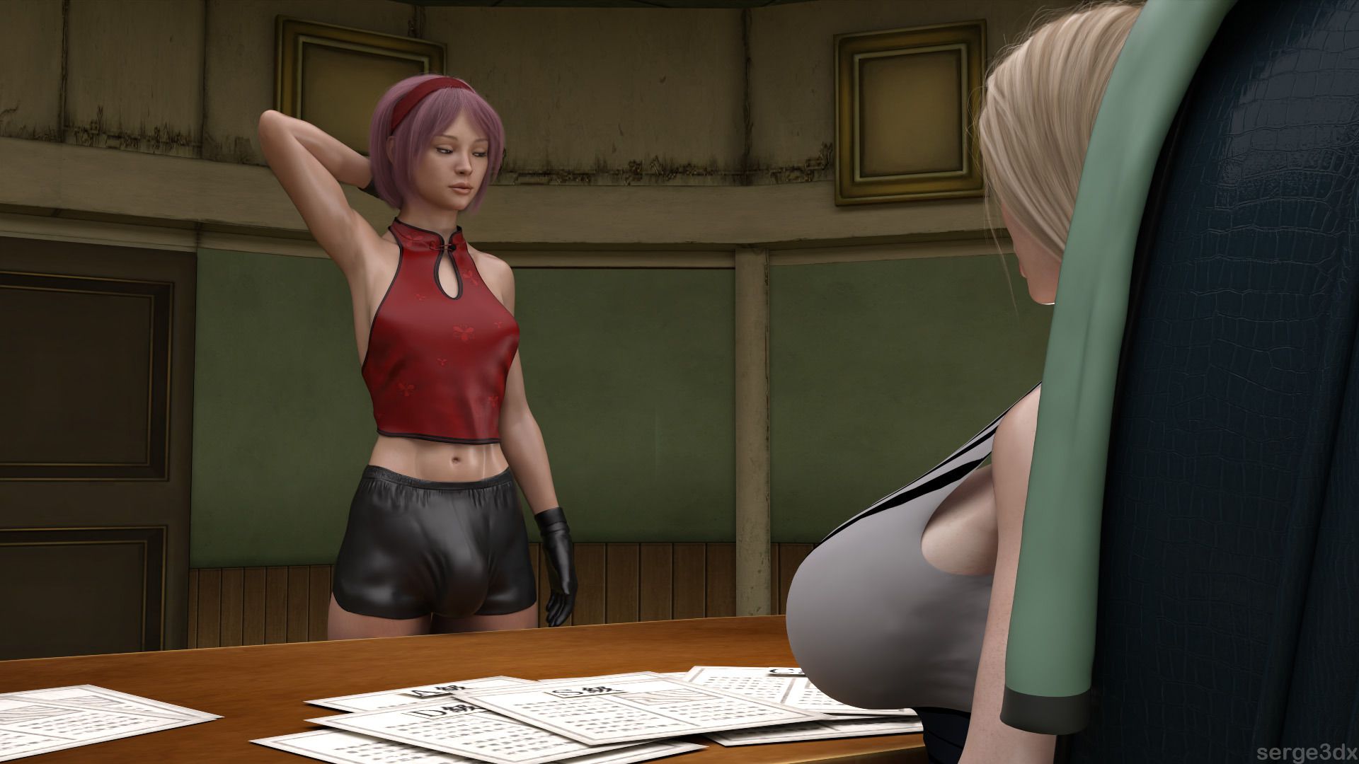 Hinata and Sarada (Naruto) [Serge3DX] - Chapter 2.5 — Page 8