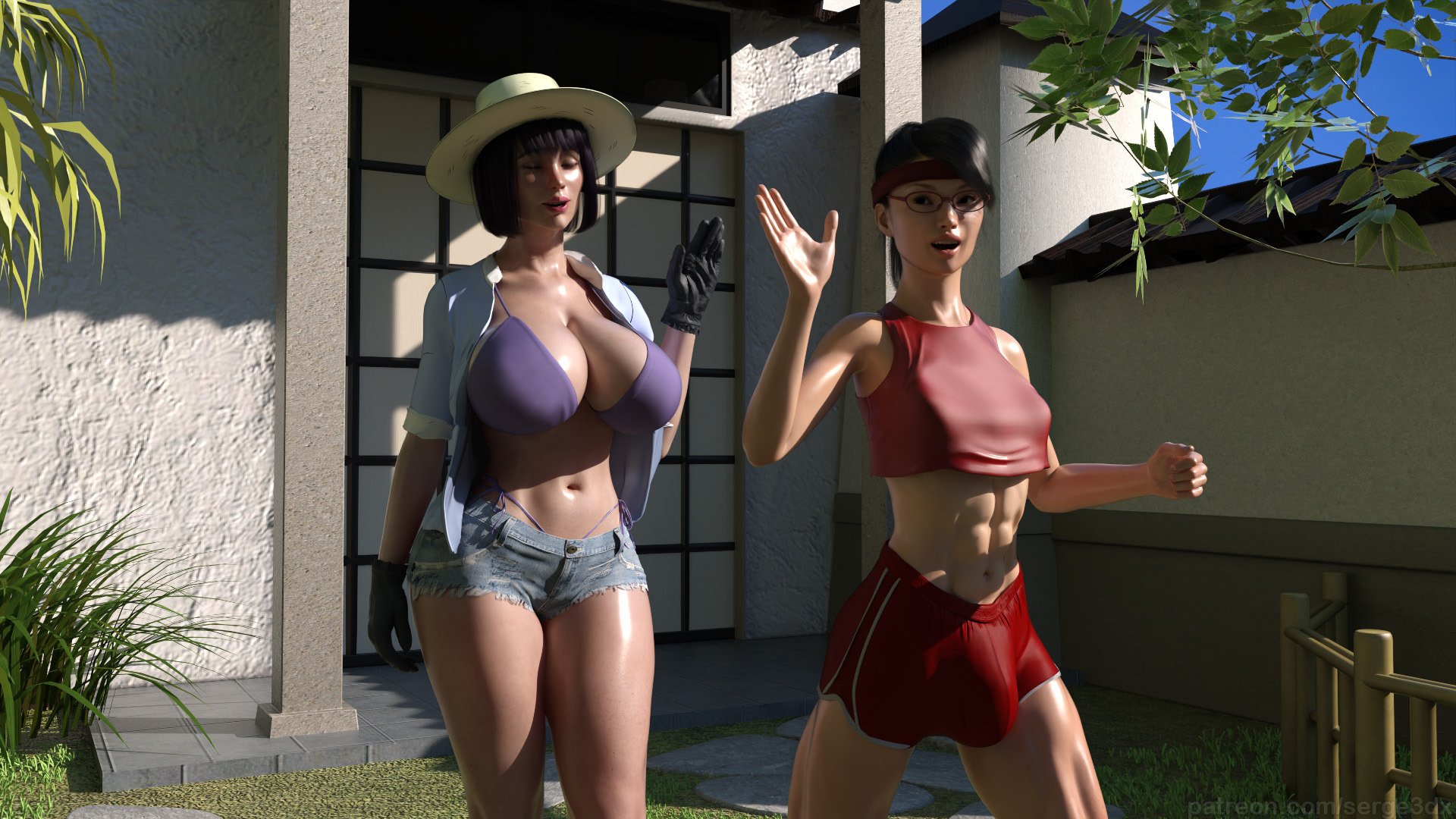 Hinata and Sarada (Naruto) [Serge3DX] - Chapter 1.5 — Page 15