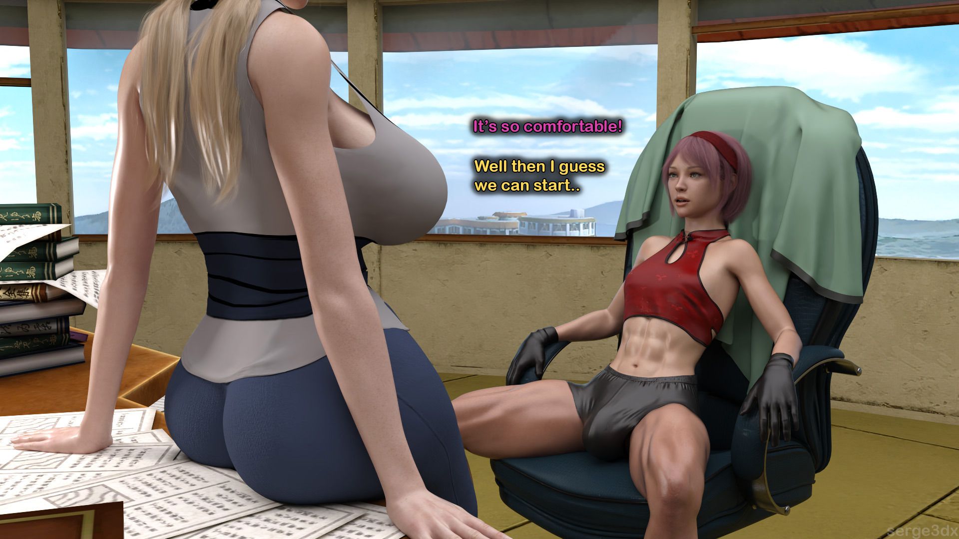 Hinata and Sarada (Naruto) [Serge3DX] - Chapter 2 — Page 12