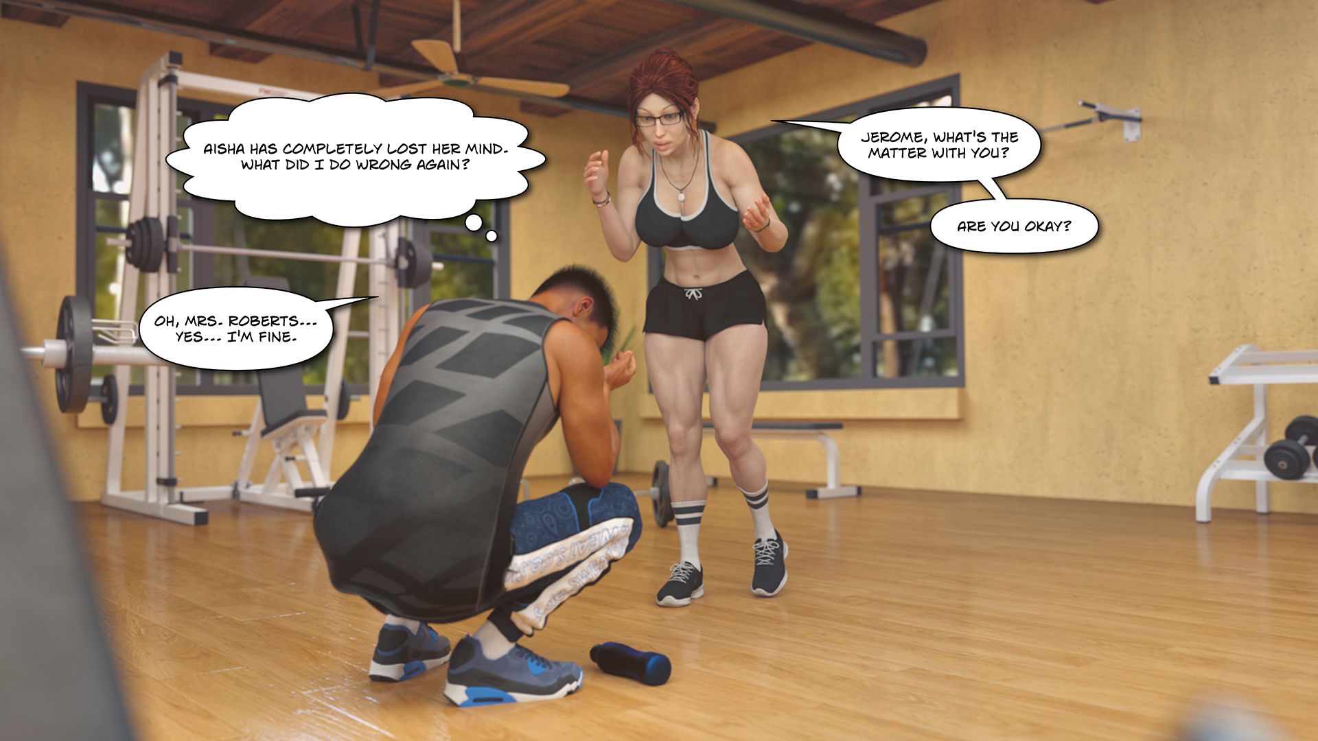 The F Gym [Lexx228] - Chapter 1 — Page 80